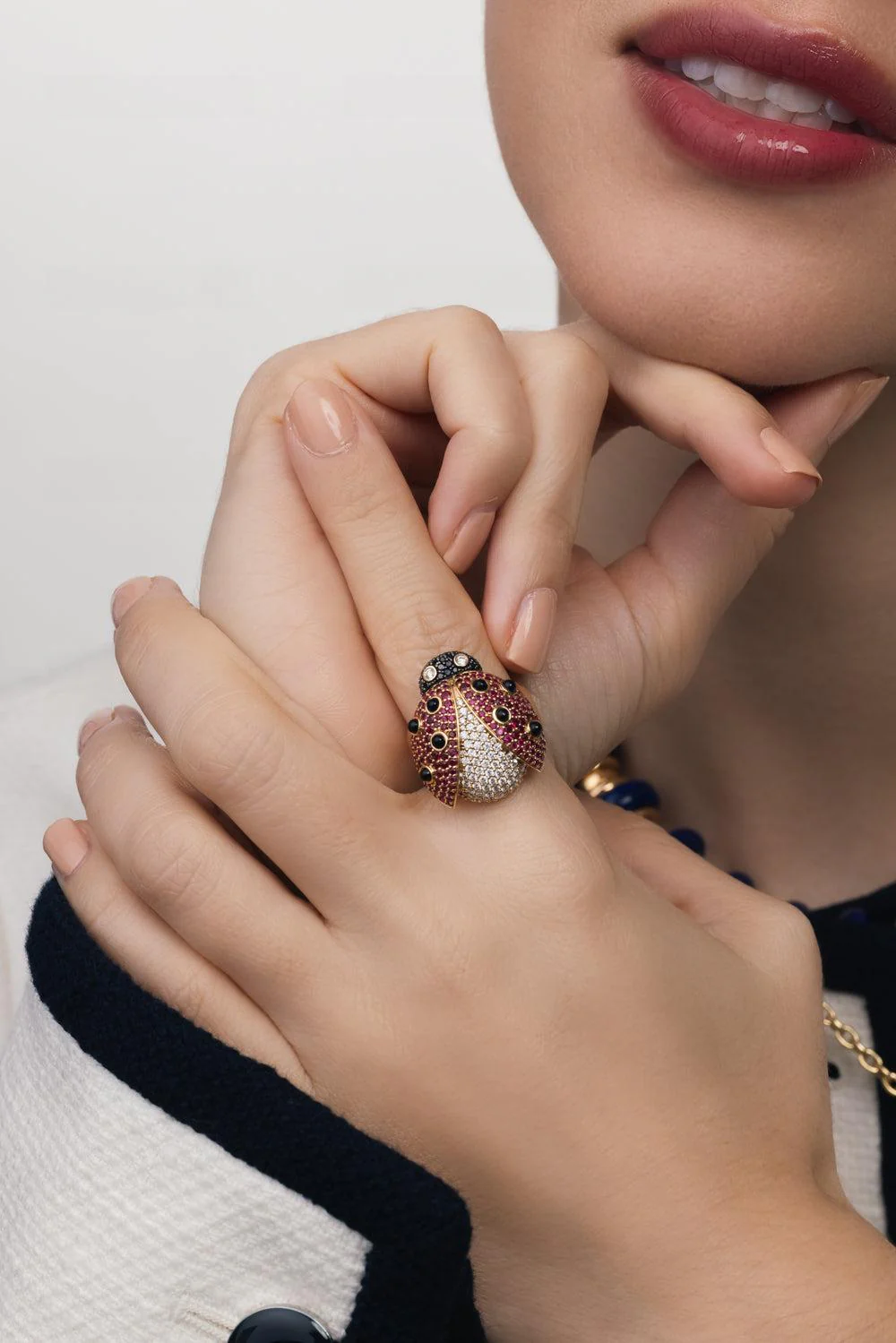 Ruby Ladybug Ring - Image 4