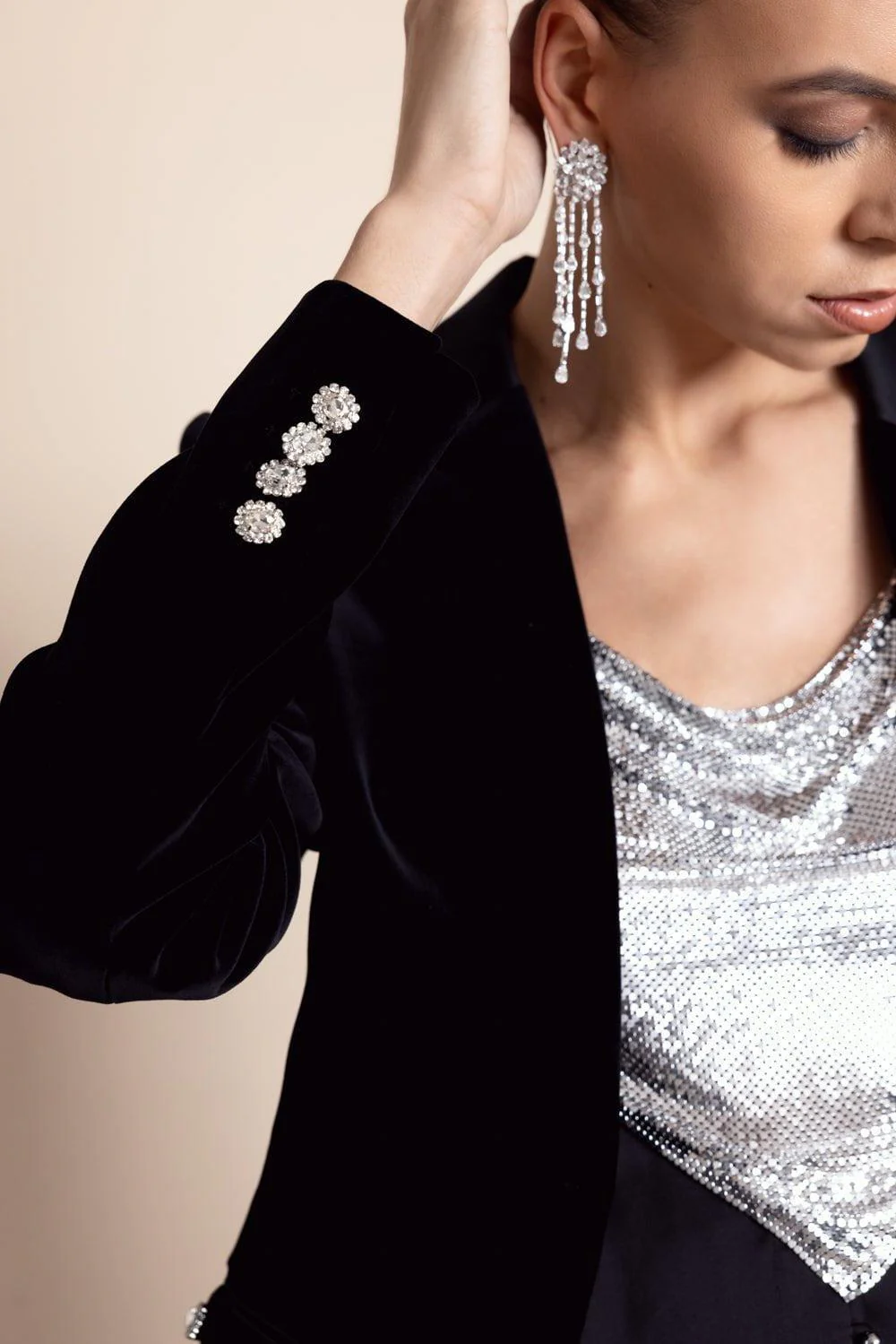 Ascension Fringe Statement Earrings - Image 7