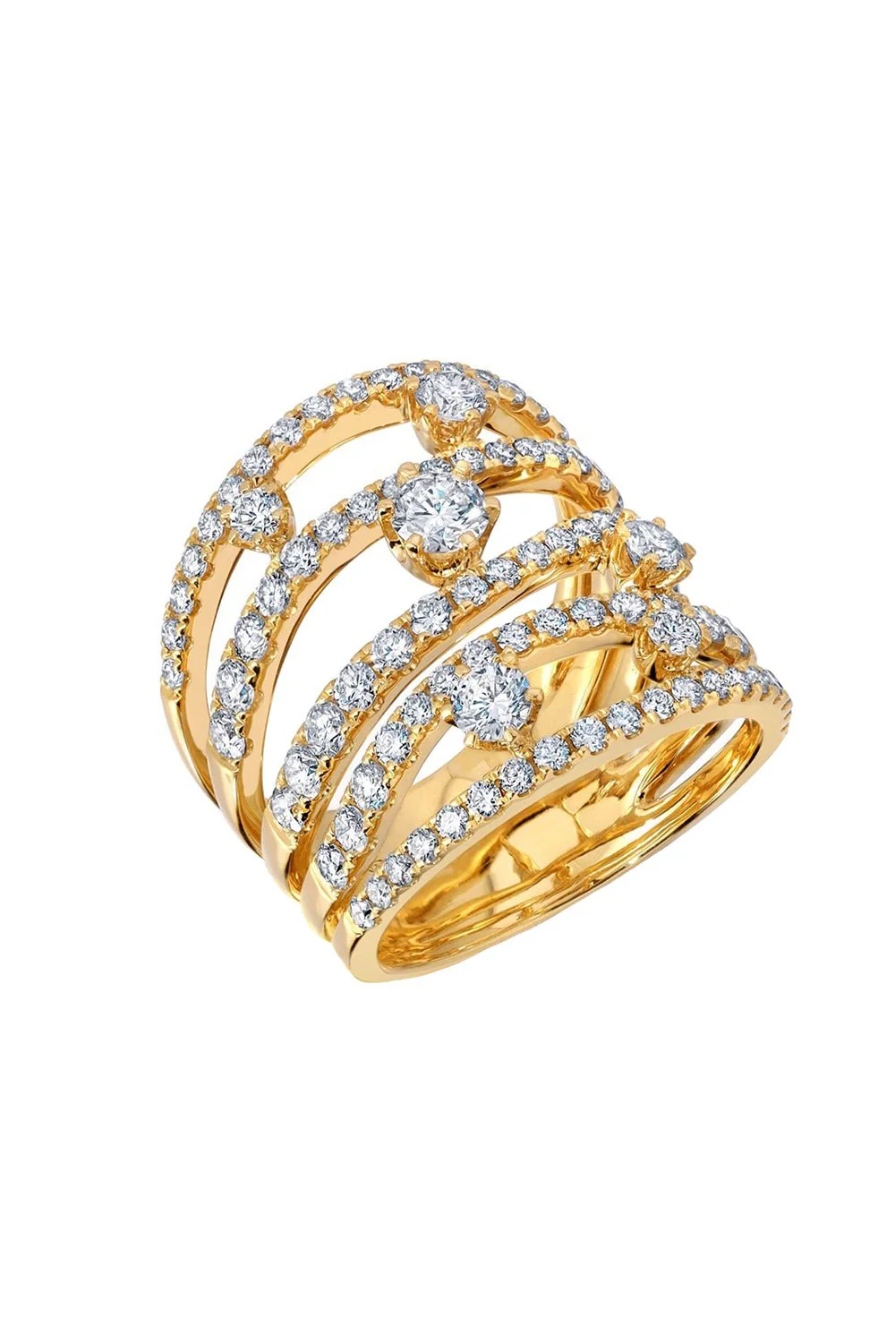 Diamond Rio Cage Ring