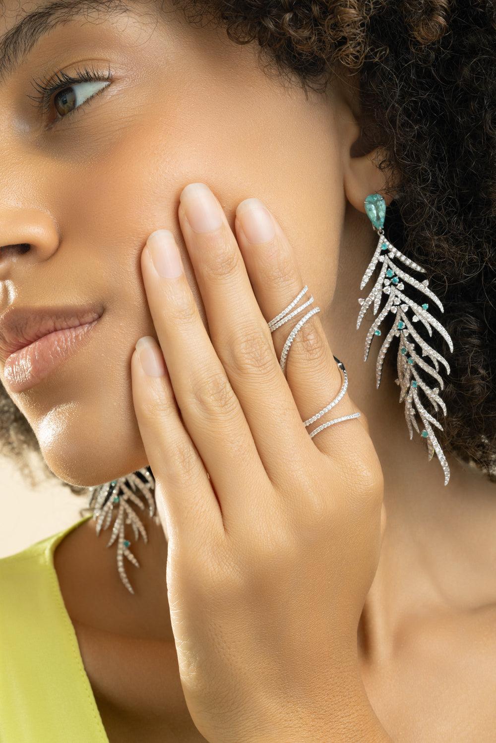 Diamond Swirl Ring - Image 4