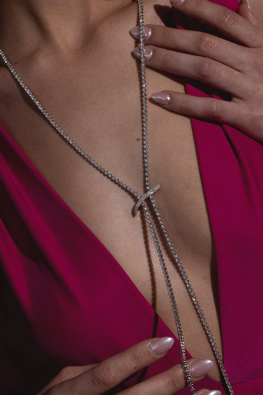 Mega Swirl Lariat Necklace - Image 6