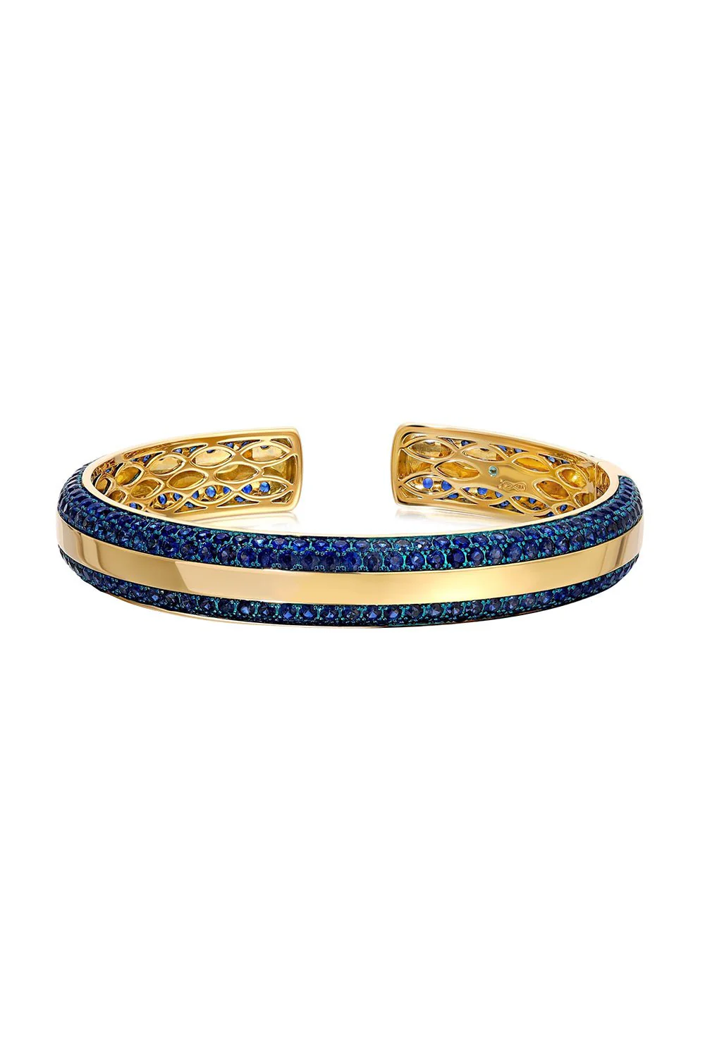 Ouro Blue Sapphire Bangle - Image 5