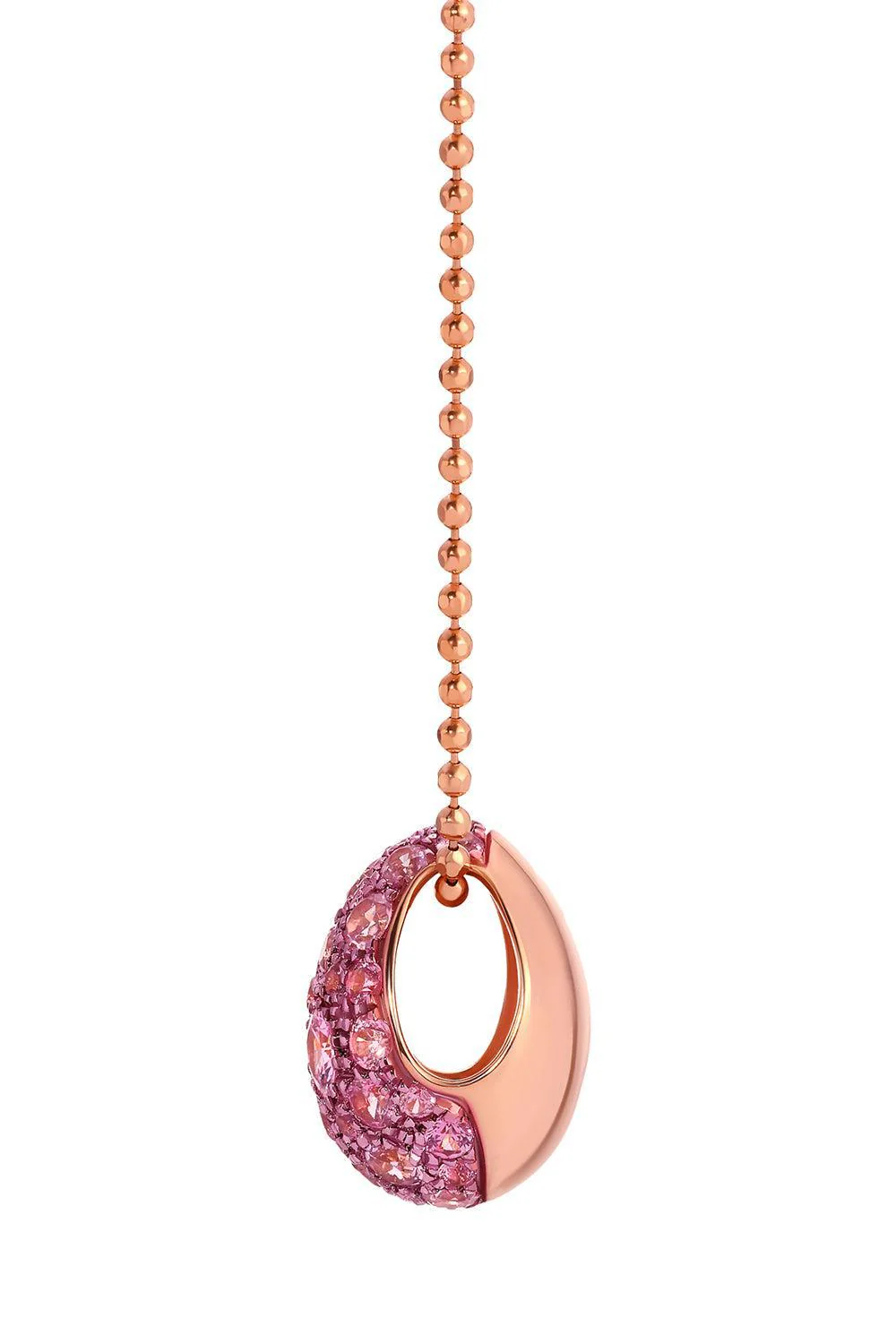 Pink Sapphire Bahia Pendant Necklace - Image 6