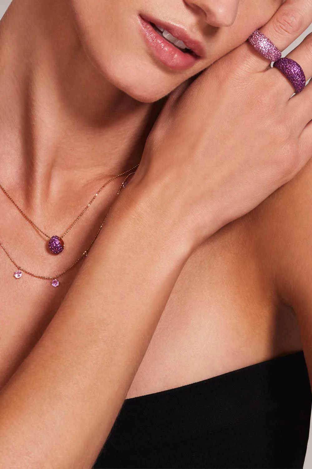 Pink Sapphire Bahia Ring - Image 3