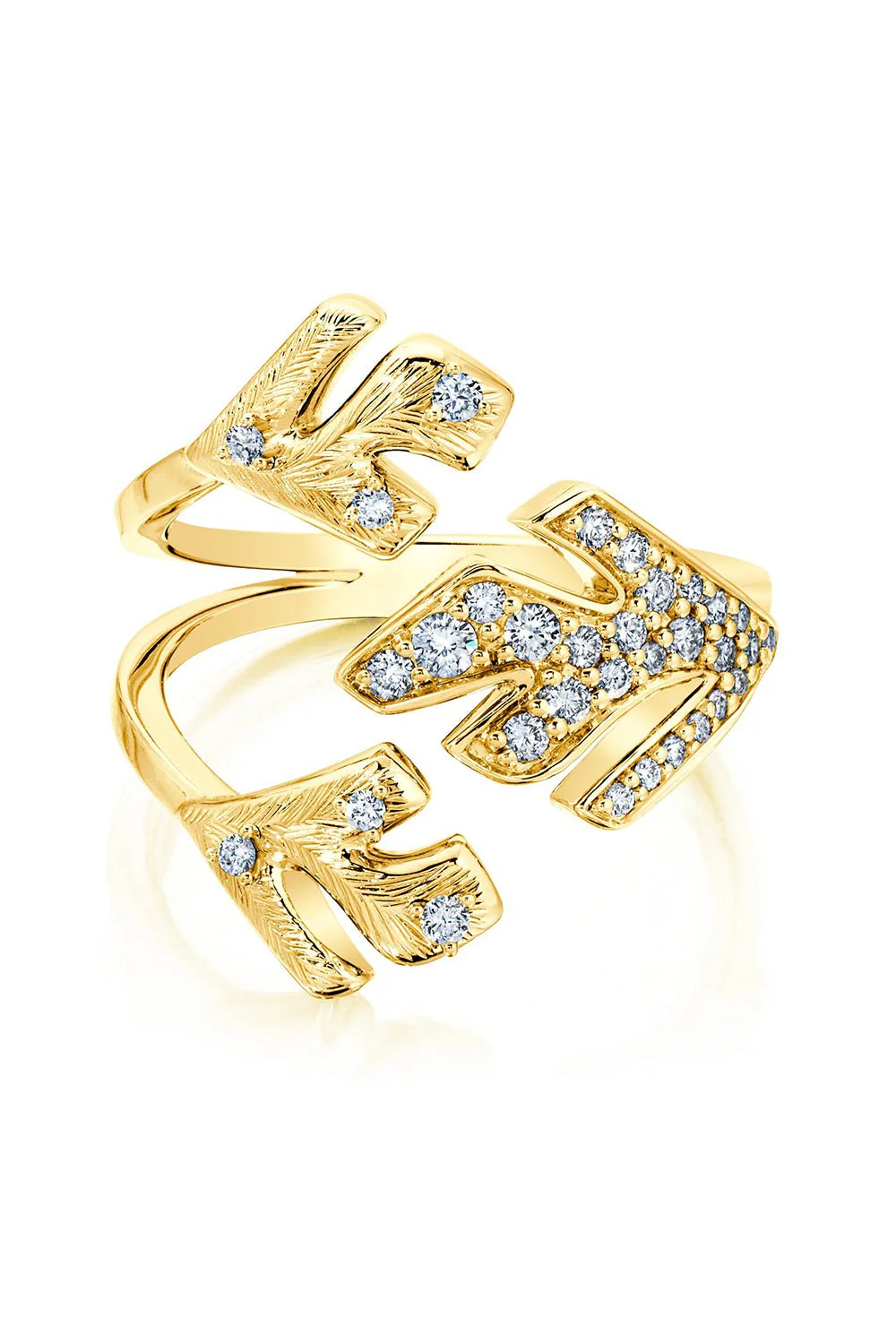 Triple Samambaia Ring