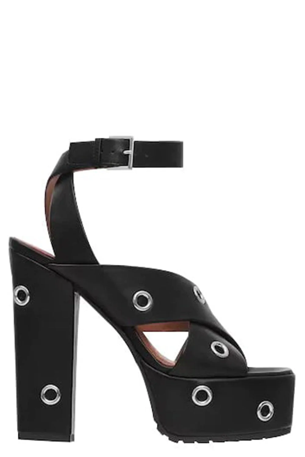 Grommet Platform Sandal