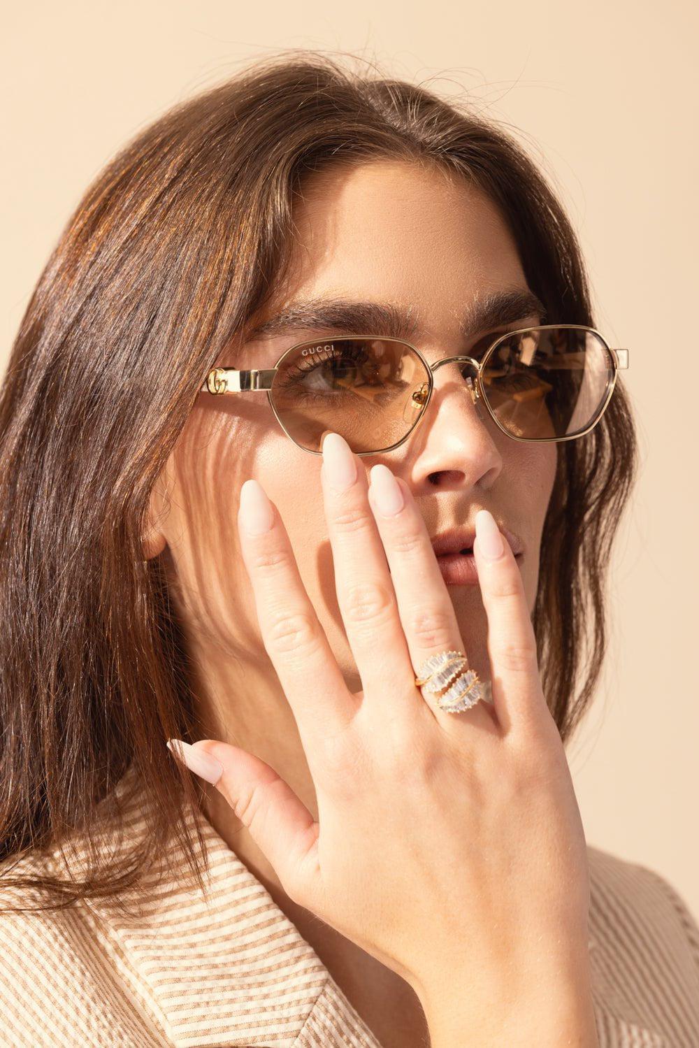 Round Frame Sunglasses - Image 2