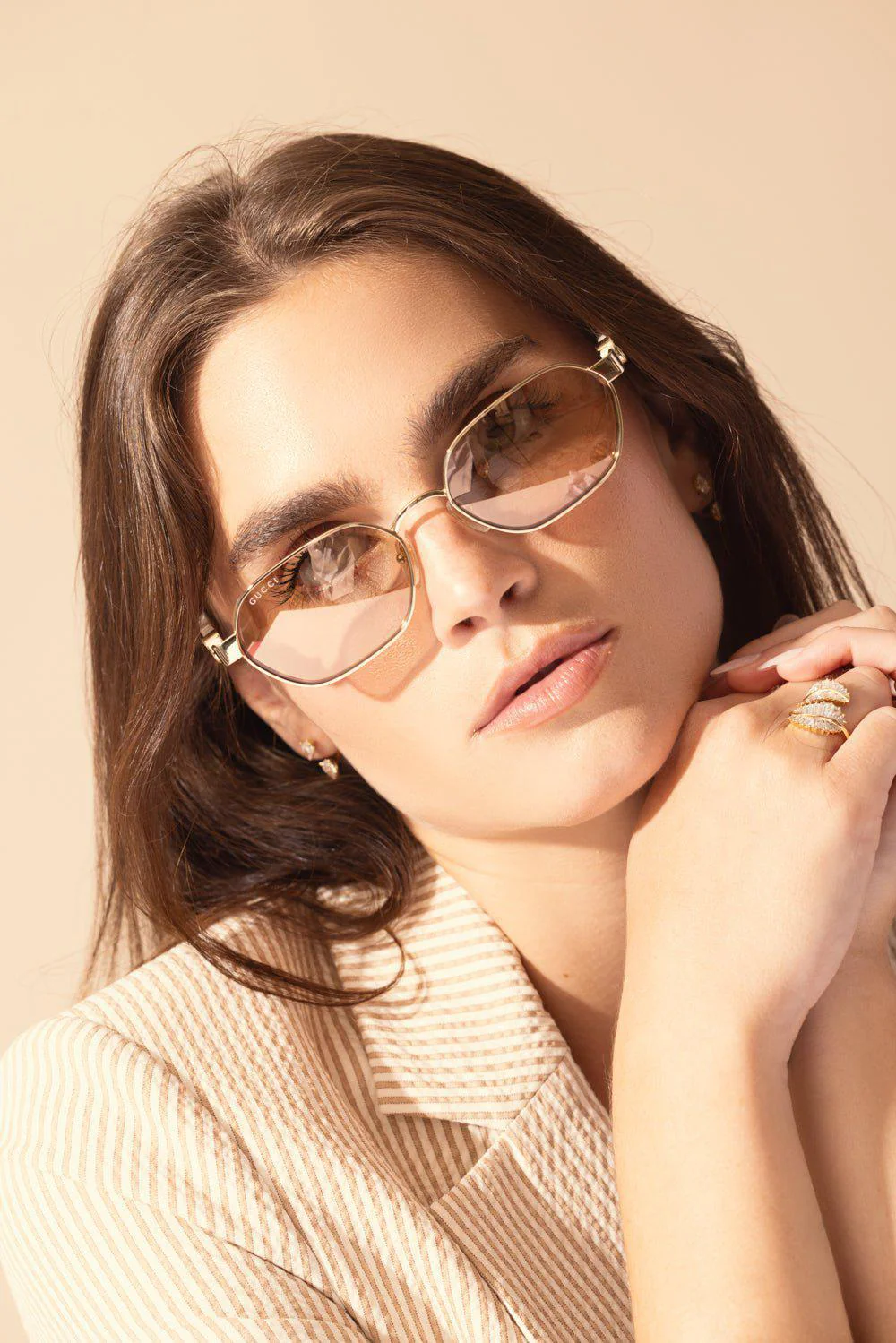 Round Frame Sunglasses - Image 3