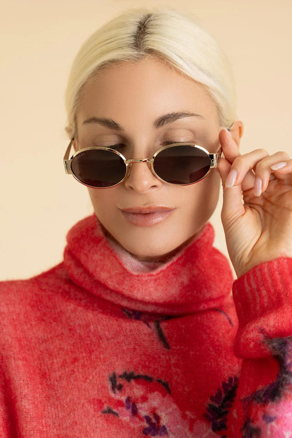Small Oval Sunglasses - Image 3
