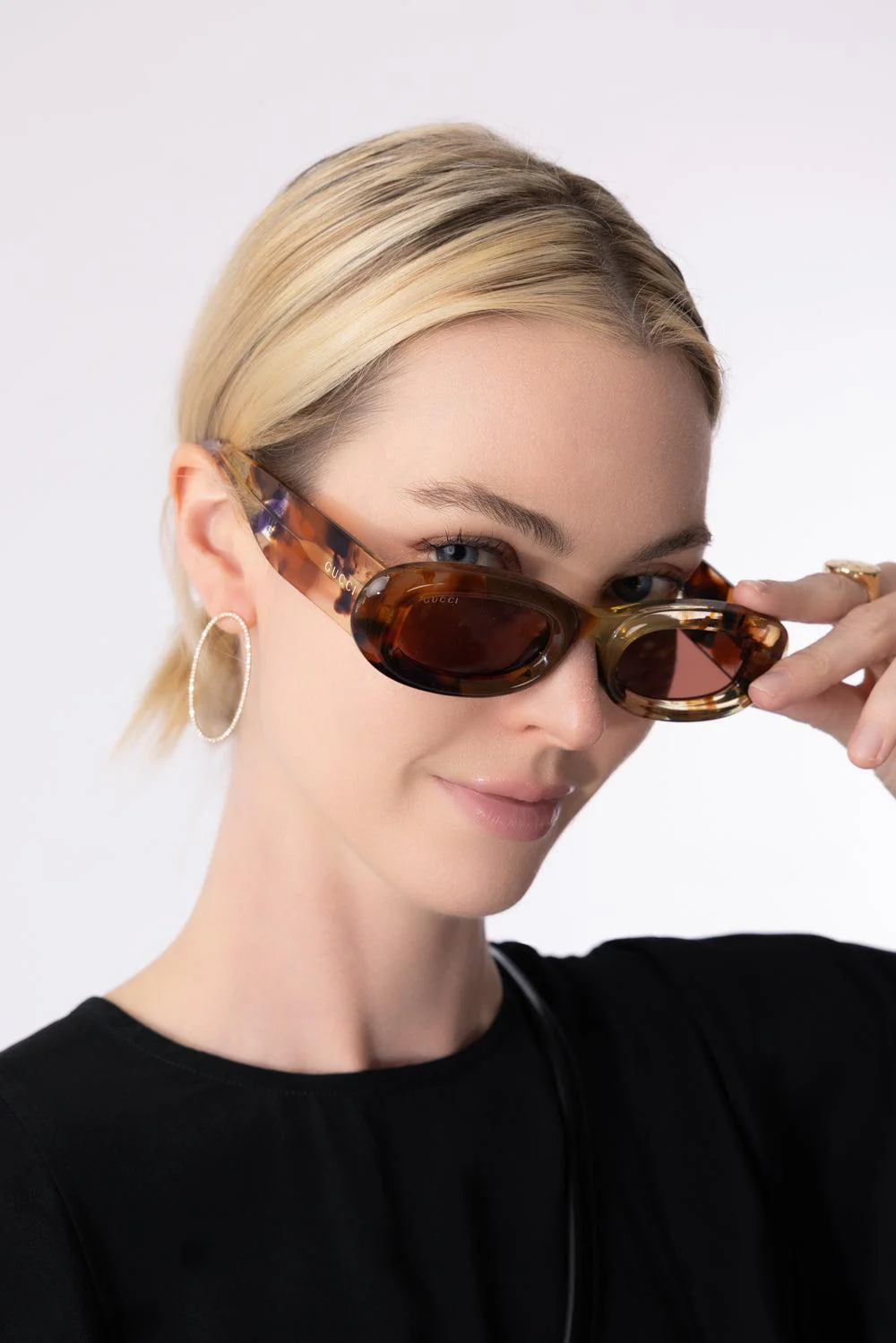 Small Rectangle Sunglasses - Image 3