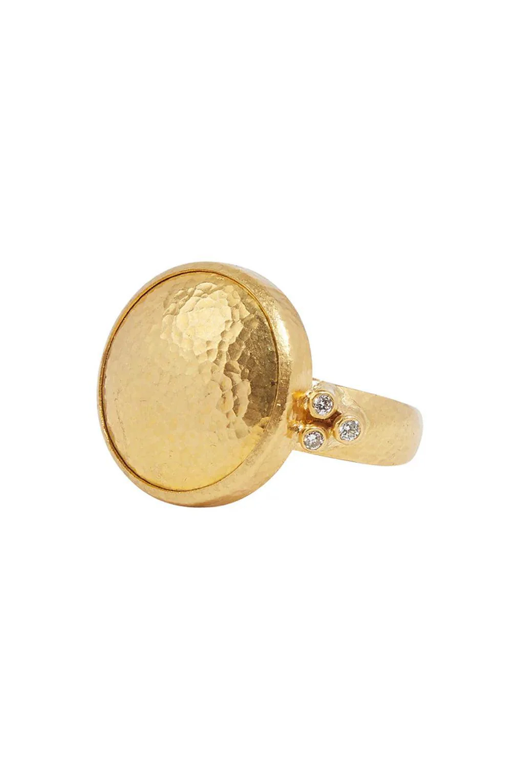 Dome Diamond Cocktail Ring