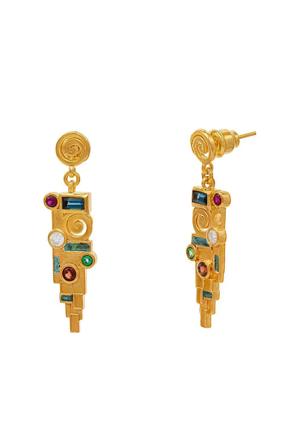 Klimt Drop Earrings