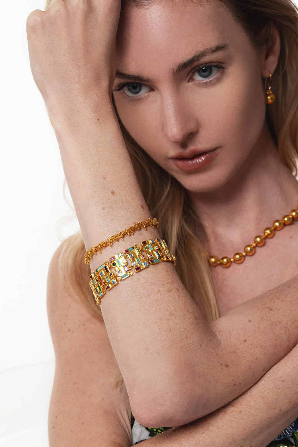 Multi-Strand Link Bracelet - Image 3