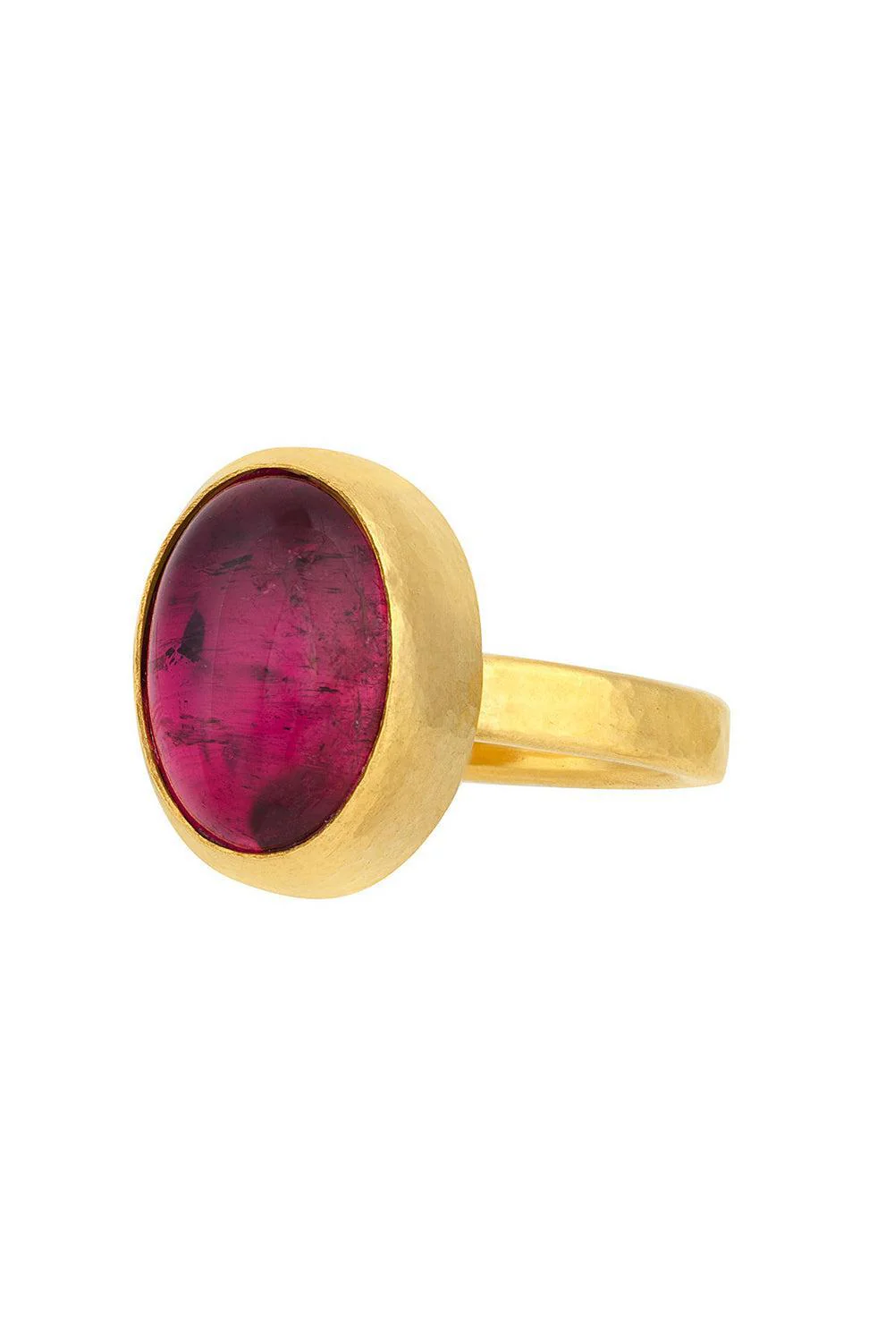 Pink Tourmaline Rune Ring - Image 5