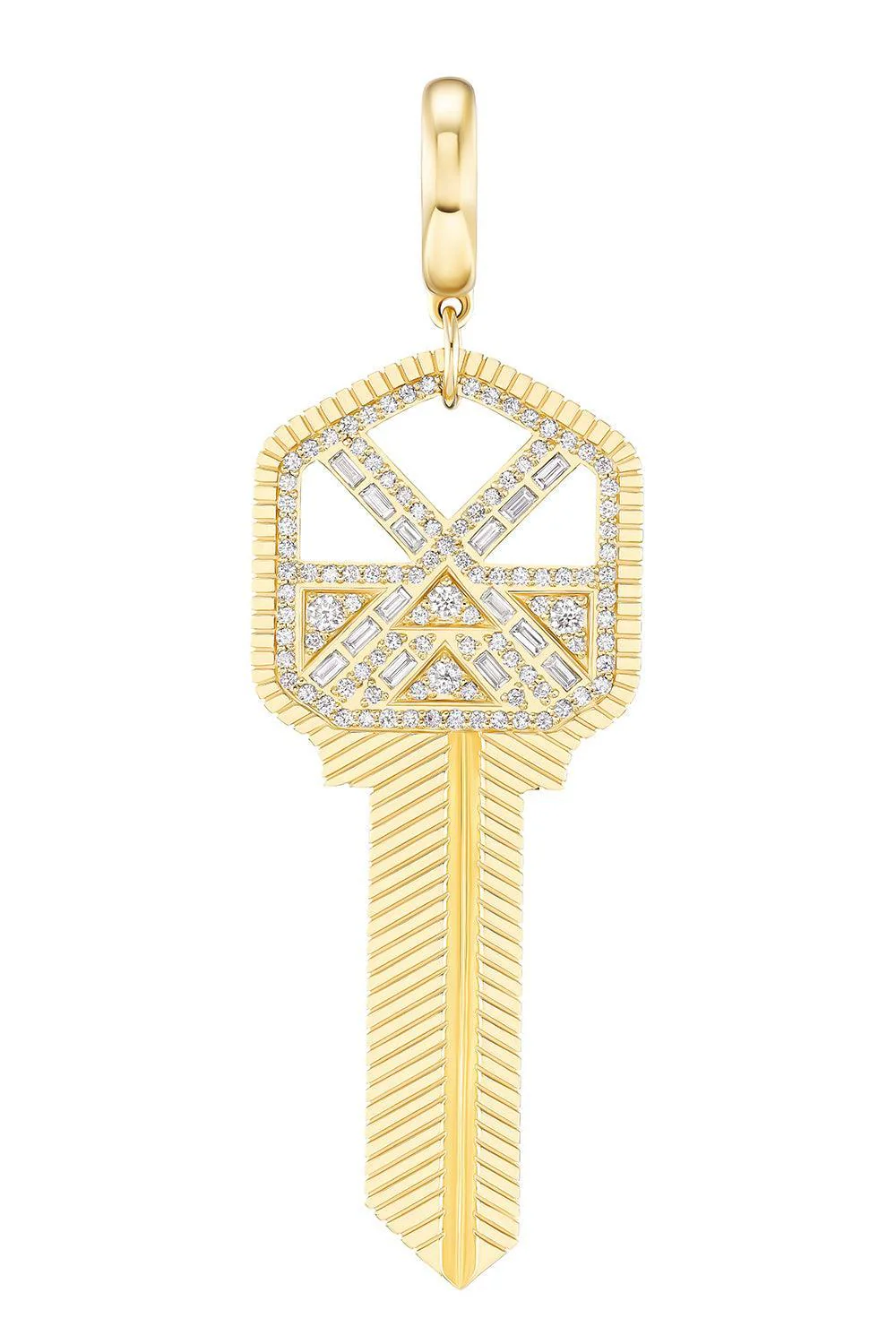 Diamond Major Key to the Pied-A-Terre Charm Pendant