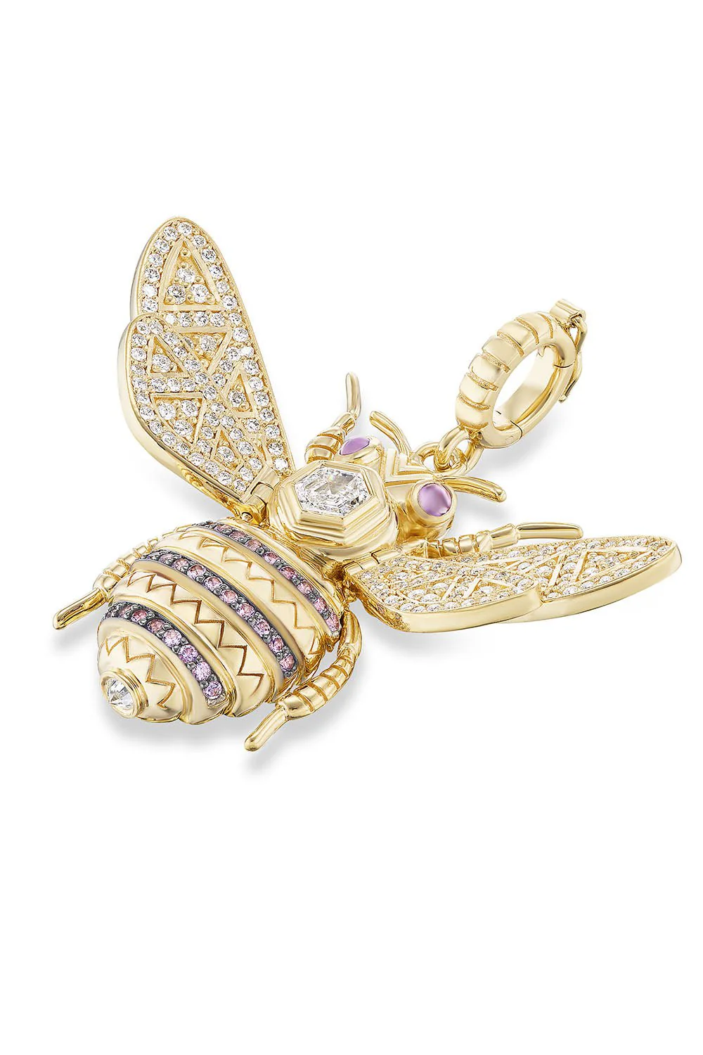Purple Honey Bee Pendant - Image 7