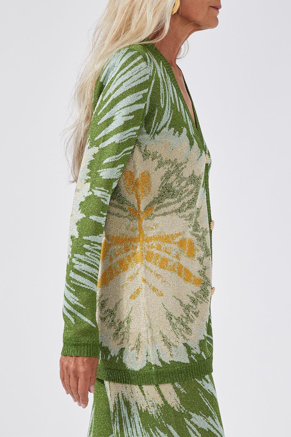 Deep Vneck Midi Cardigan - Image 4