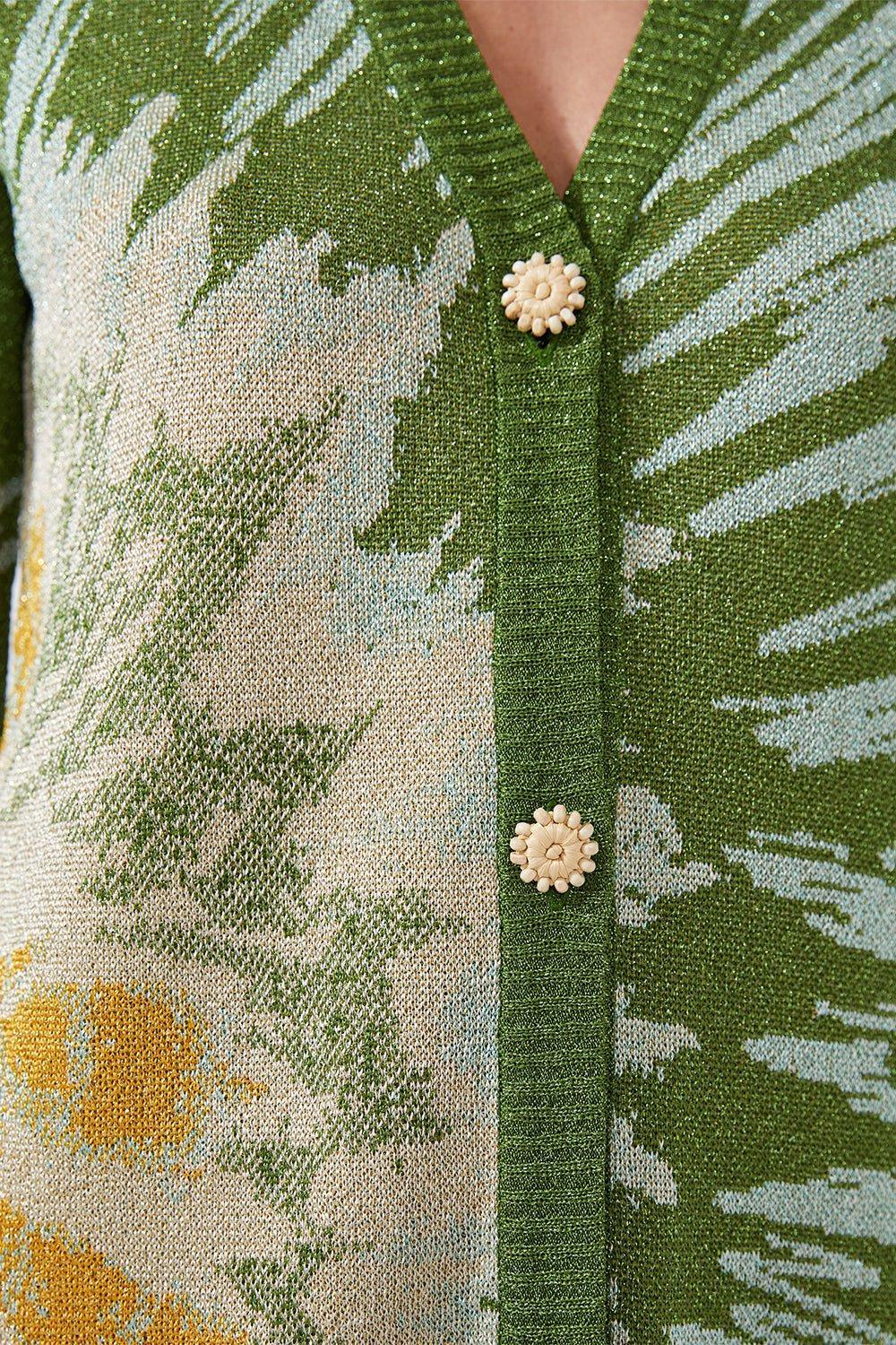 Deep Vneck Midi Cardigan - Image 5