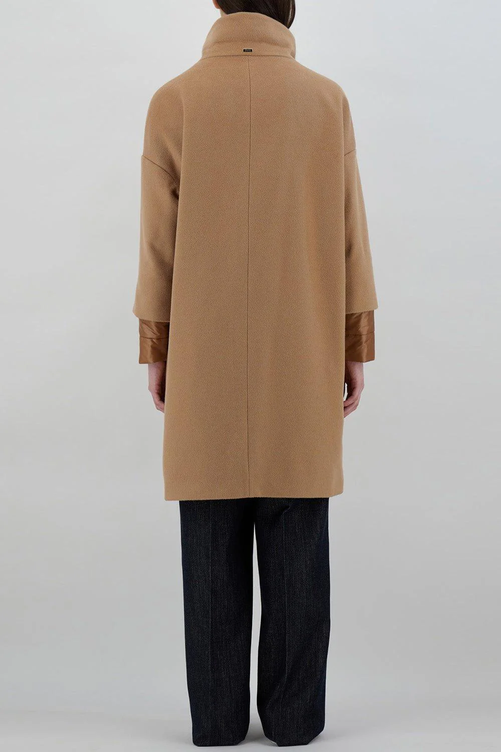 Cocoon Coat - Camel - Image 4