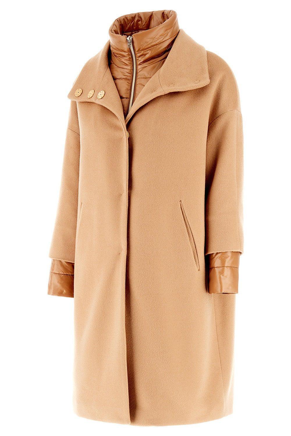 Cocoon Coat - Camel - Image 5
