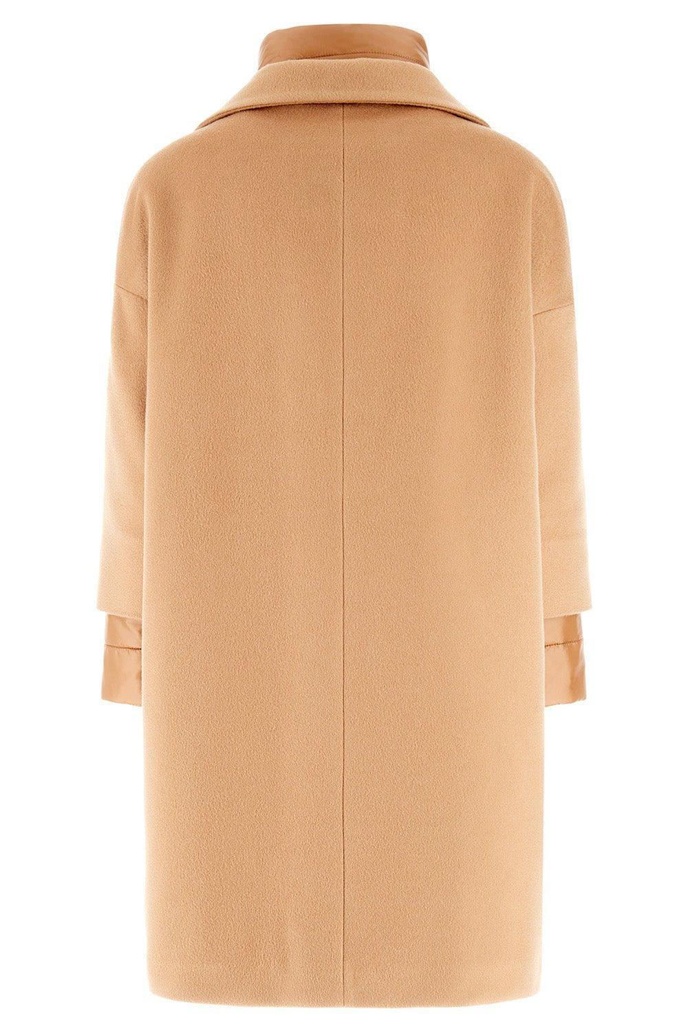 Cocoon Coat - Camel - Image 7