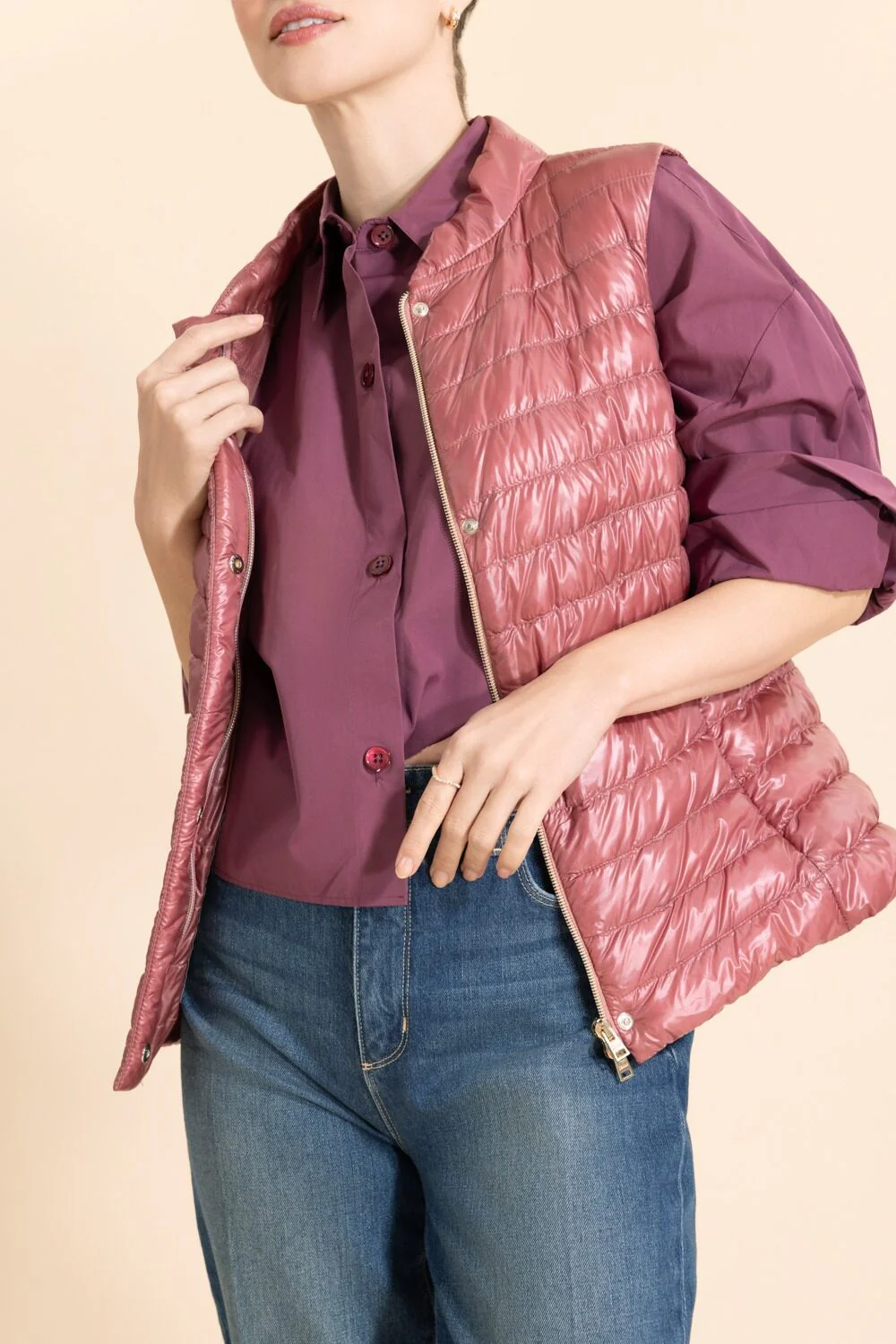 Giulia Vest - Raspberry - Image 2