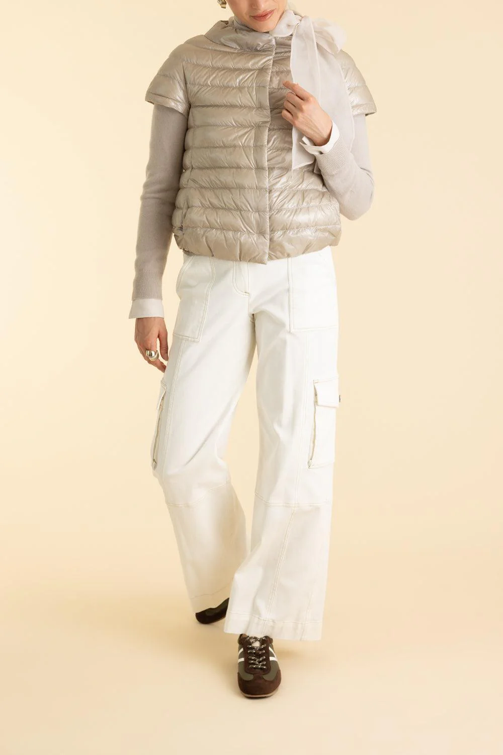 Iconico Emilia Cap Sleeve - Champagne - Image 2