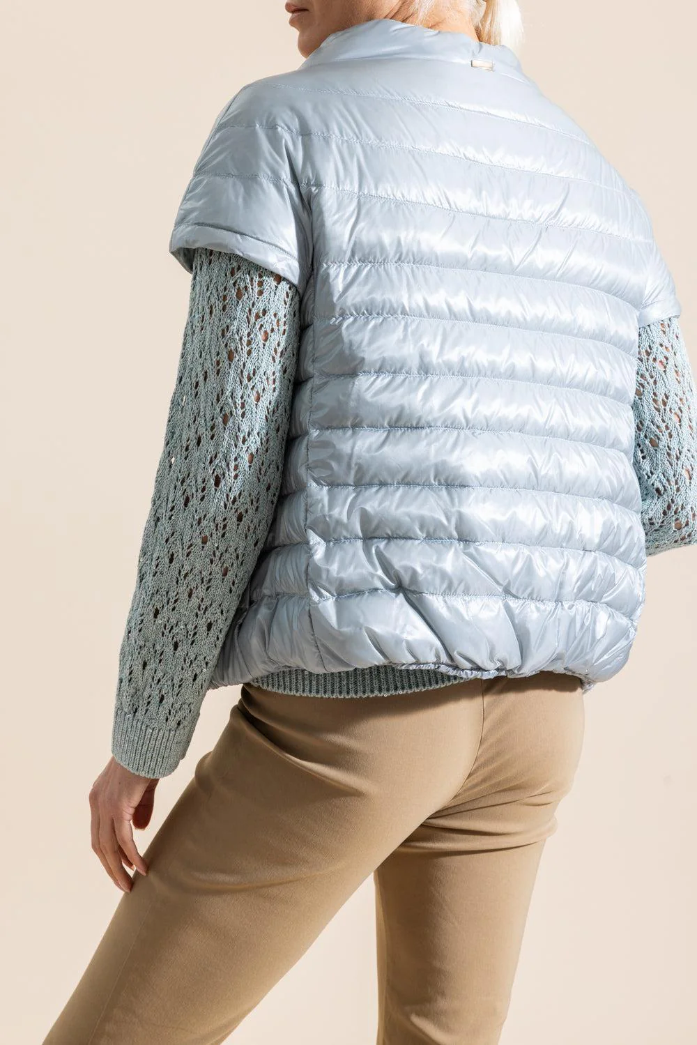 Iconico Emilia Cap Sleeve - Blue Grey - Image 4