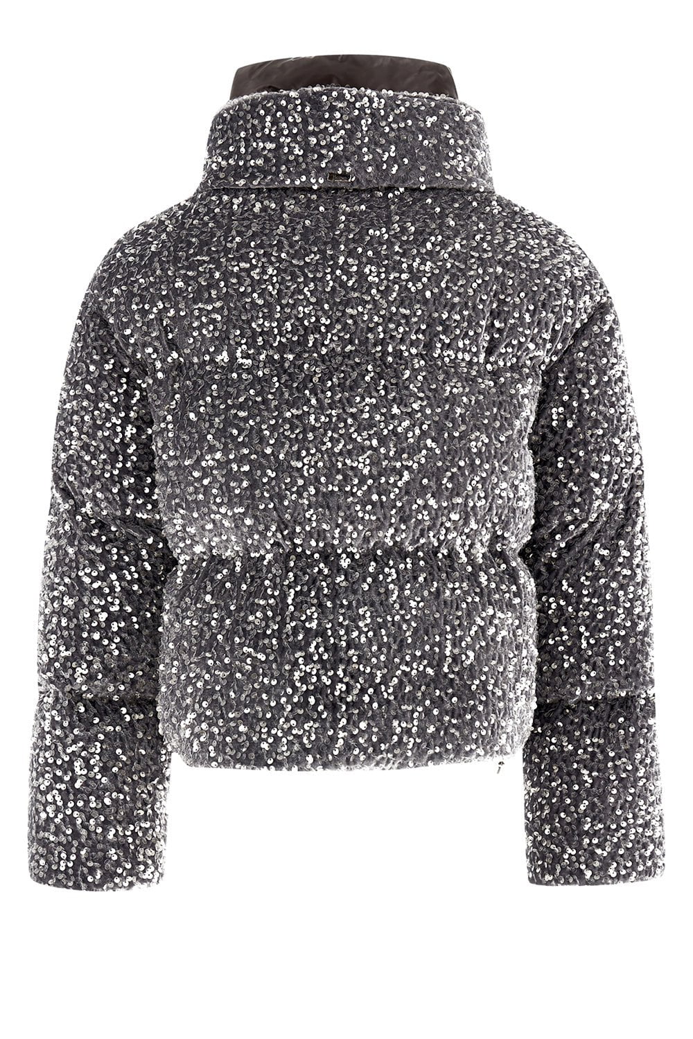 Quilted Paillette Zip Jacket - Image 5