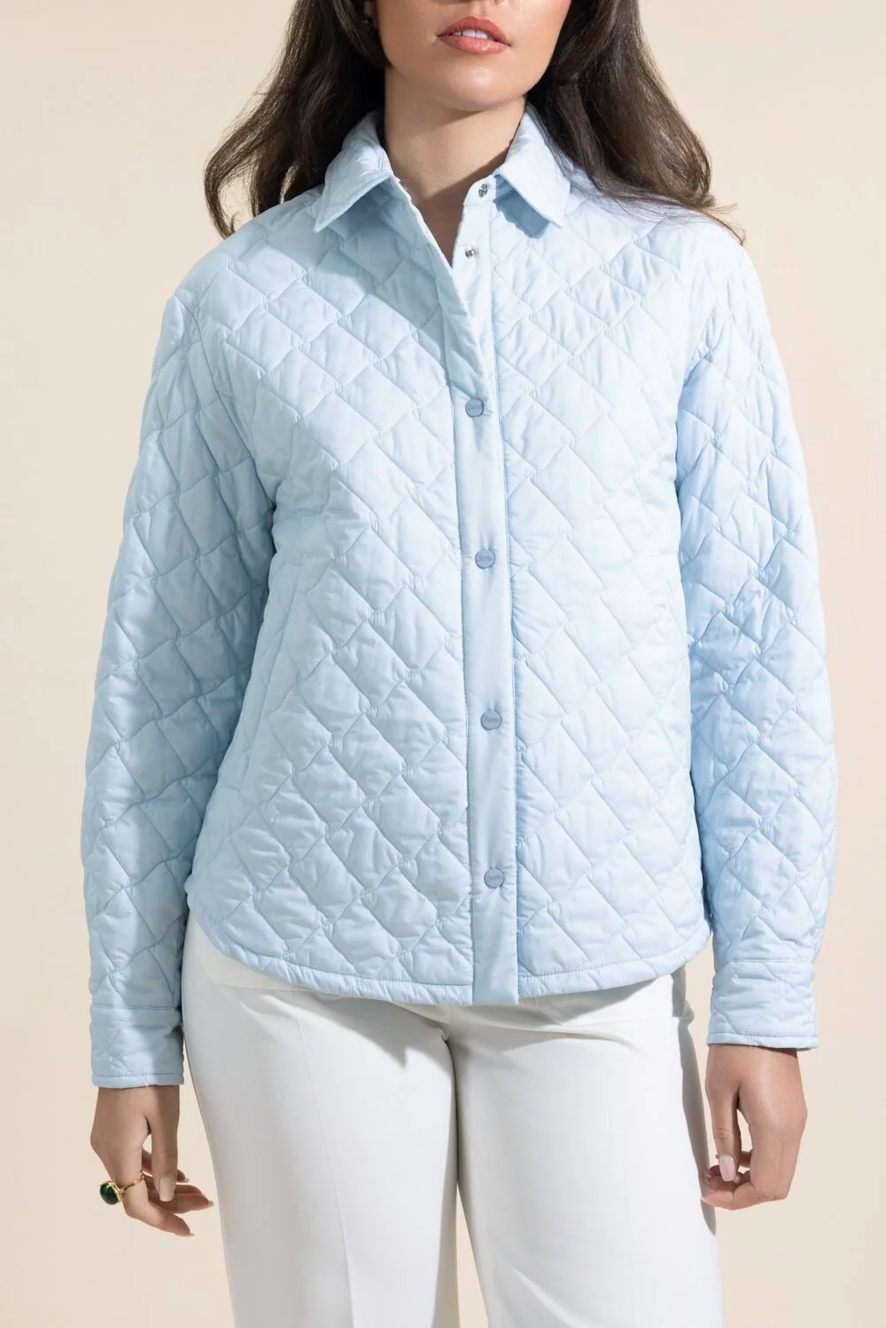 Quilted Shirt Jacket - Image 2