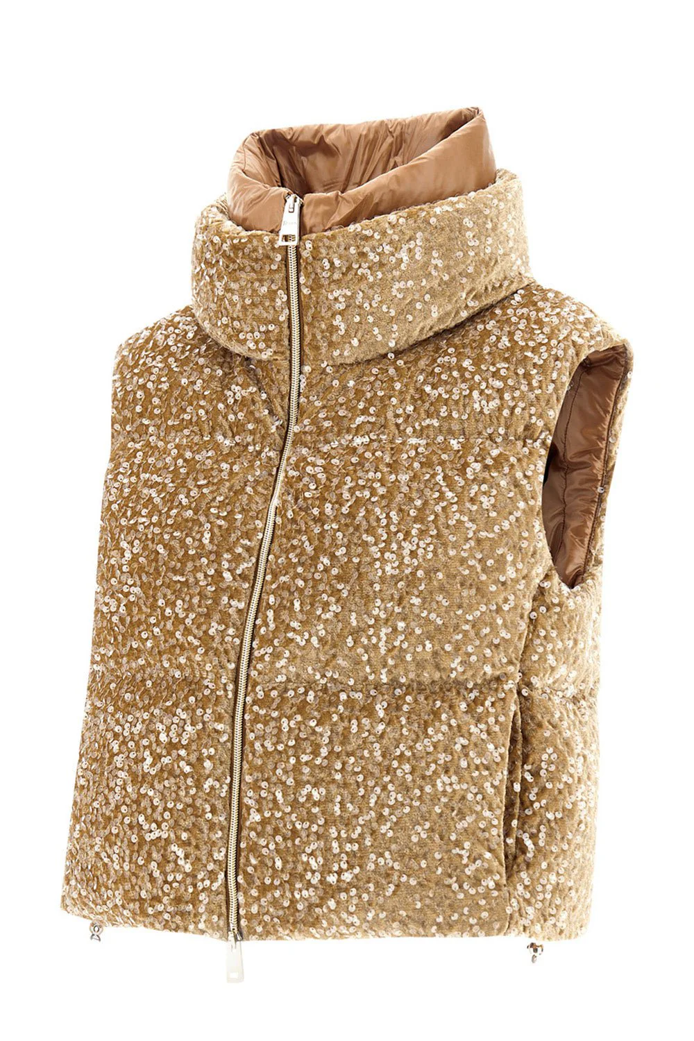 Quilted Velvet Vest - Image 6