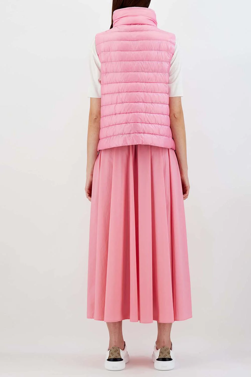 Ultralight Reversible Vest - Pink Brown - Image 5