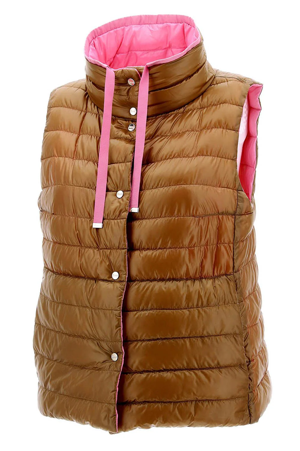 Ultralight Reversible Vest - Pink Brown - Image 8