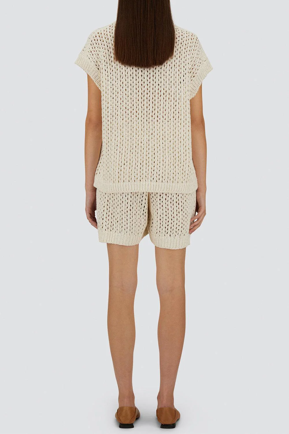 Sleeveless Lurex Knit Top - Image 5