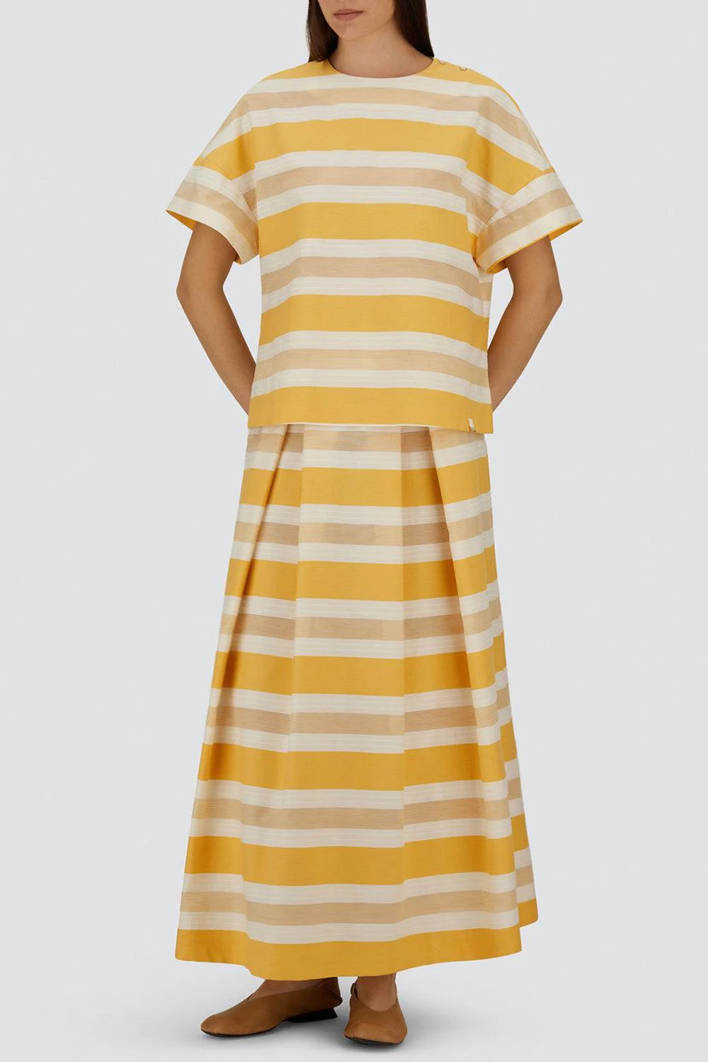 Stripe Full Skirt - Image 2