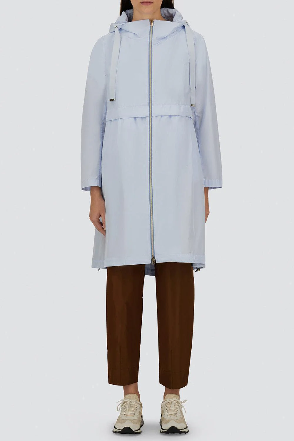 Techno Long Parka Jacket - Image 2