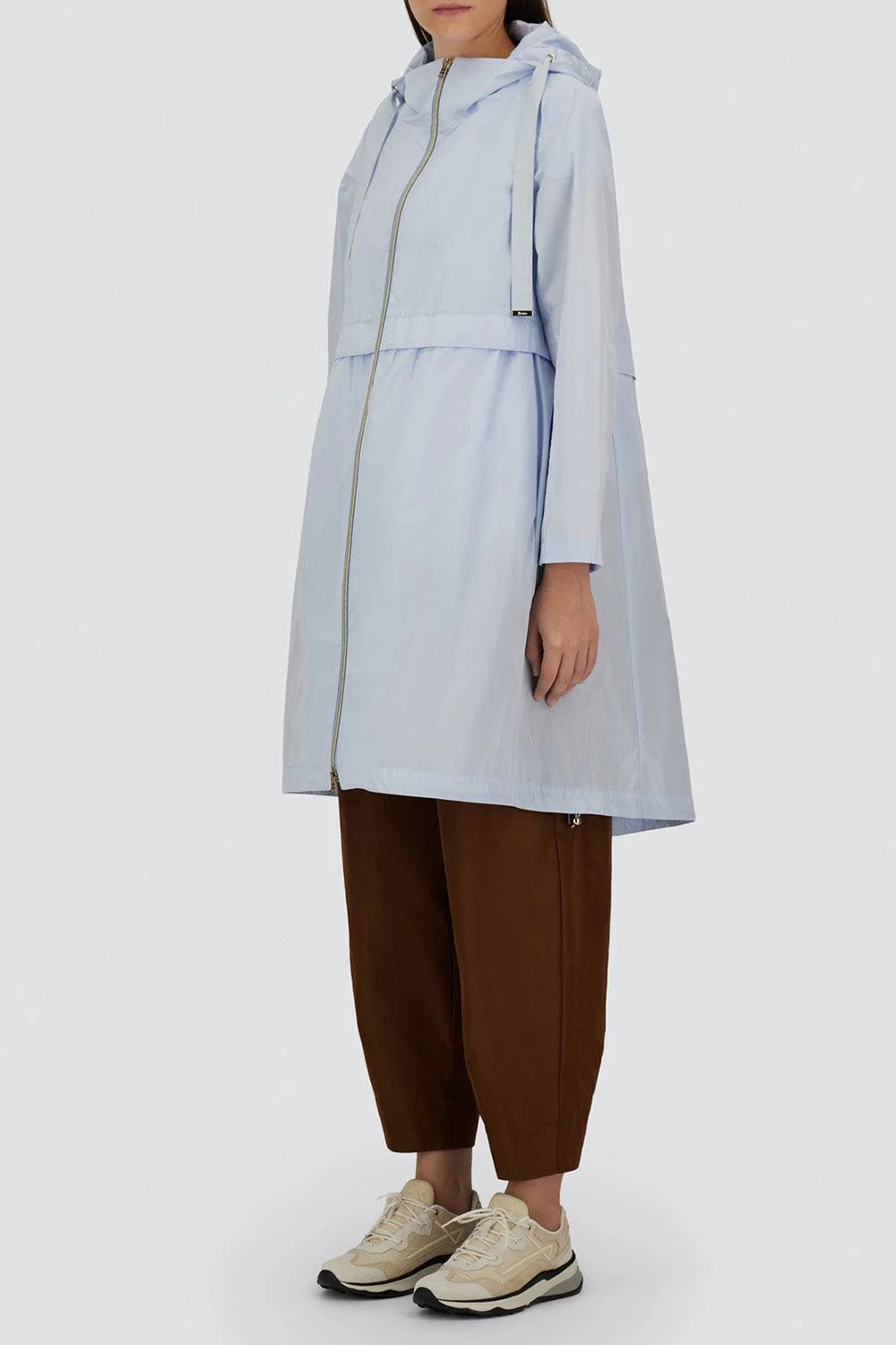 Techno Long Parka Jacket - Image 3