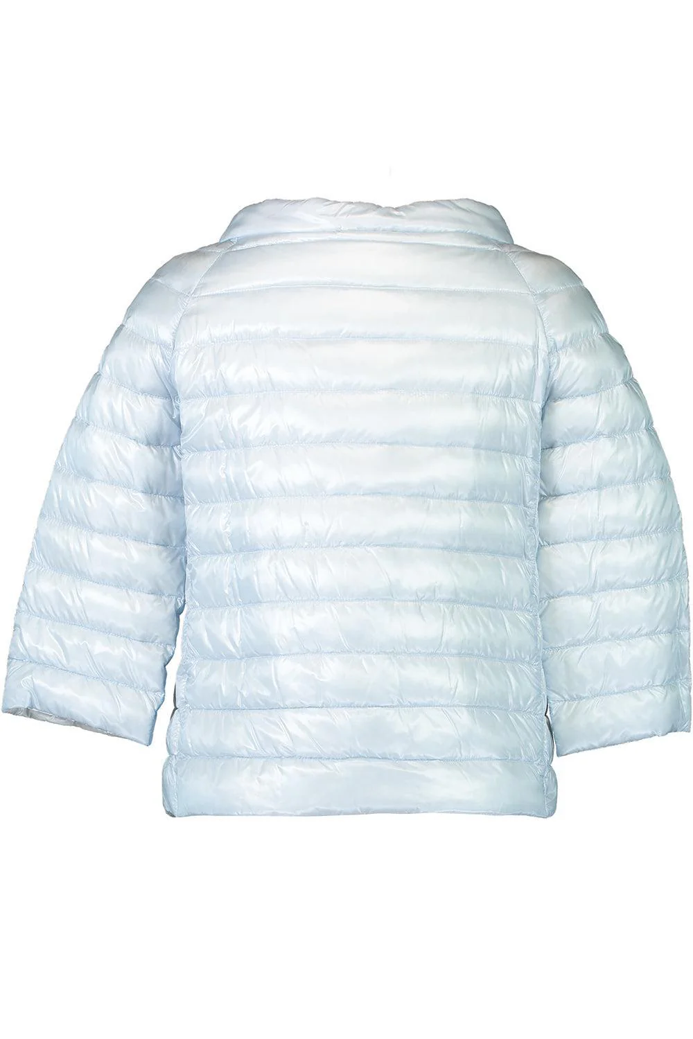 Three Quarter Sleeve Ultralight Reversible Jacket - Light Blue Ice - Image 5