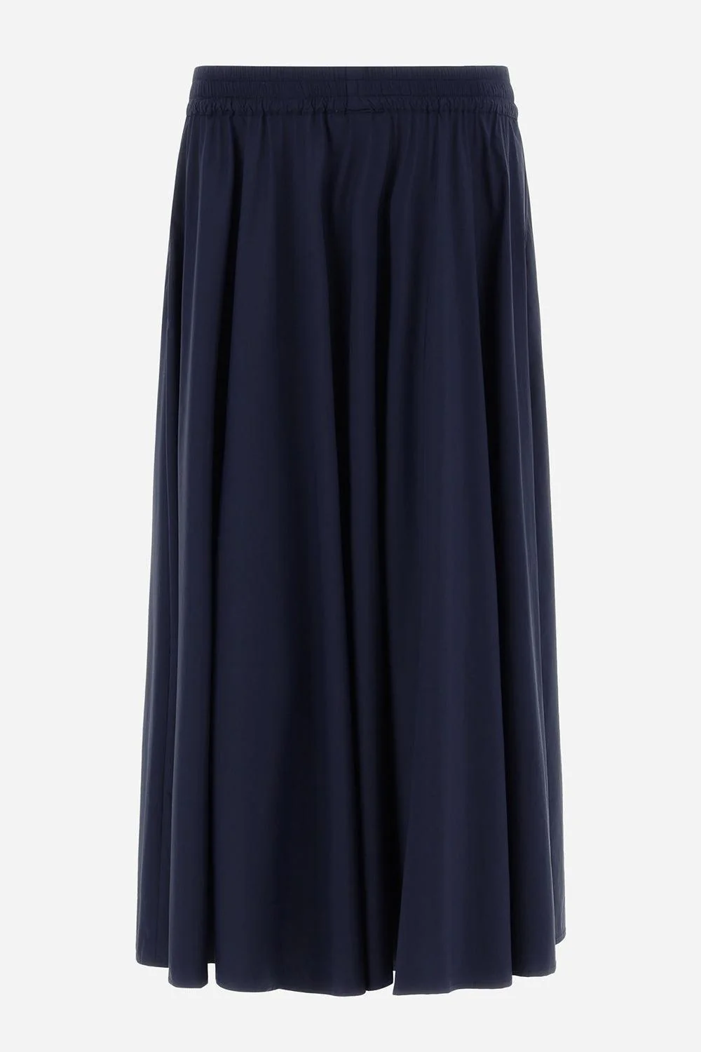Tie Waist Stretch Skirt - Navy - Image 6