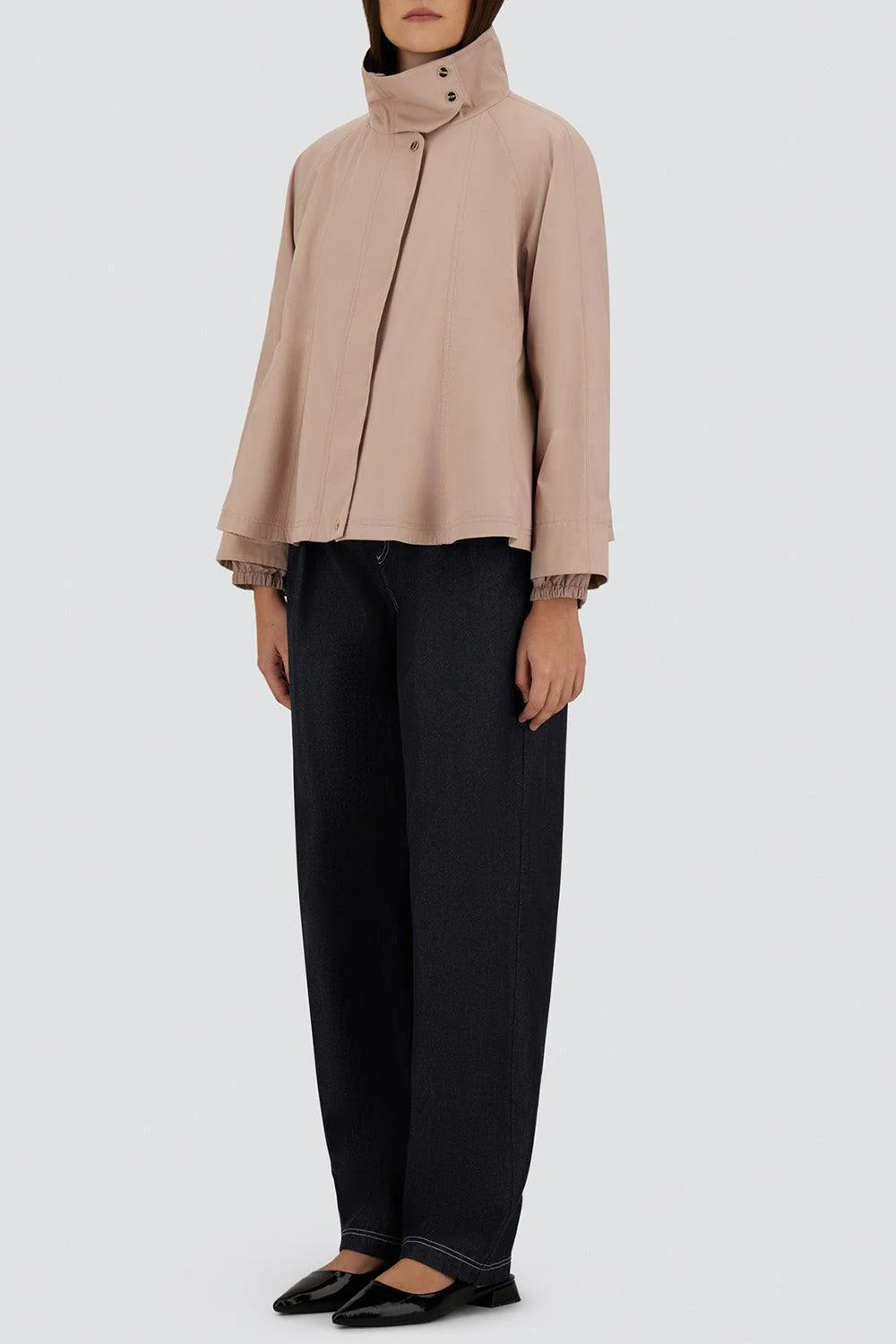 Trapeze Cape Jacket - Image 5