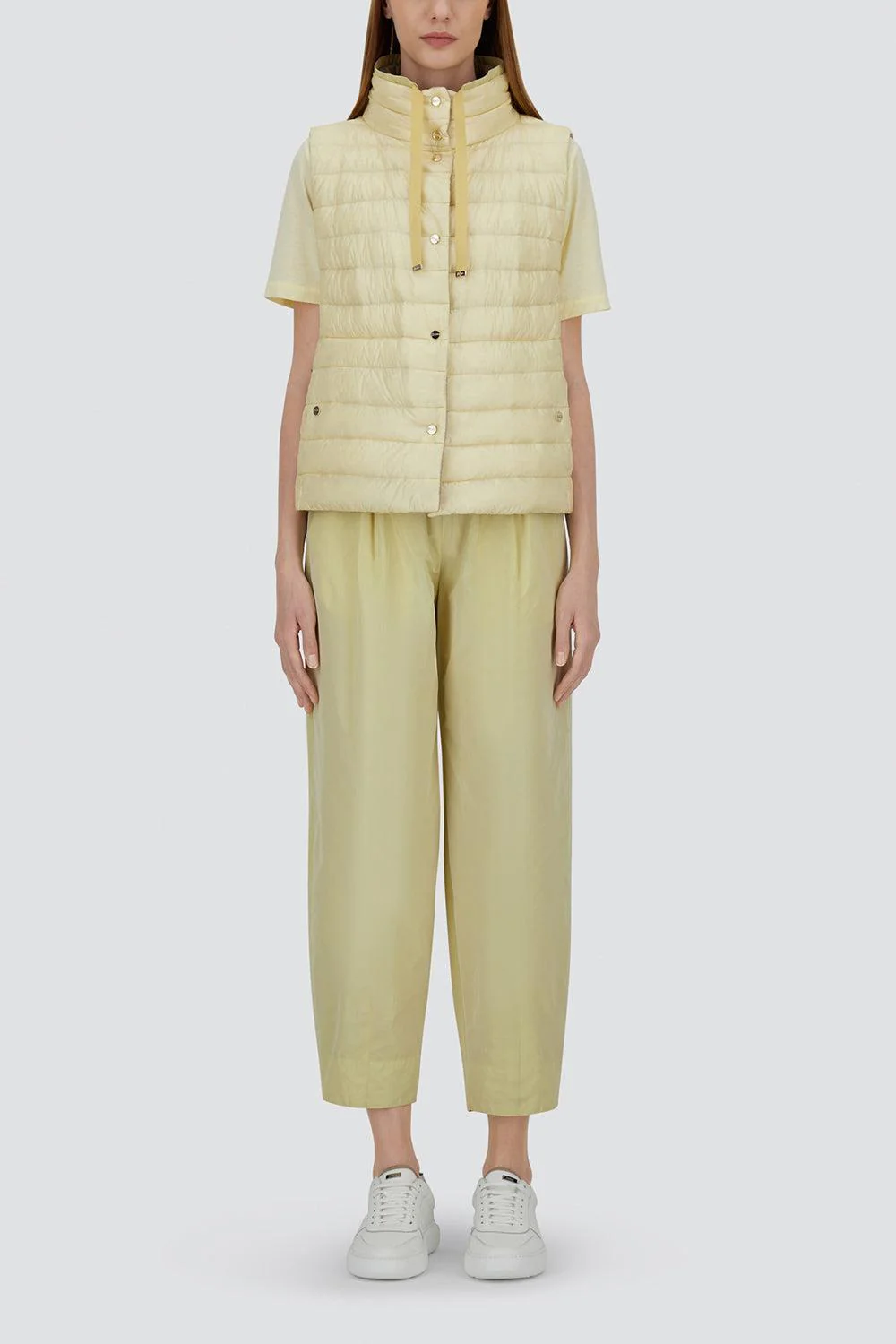 Ultralight Reversible Vest - Lemon Champagne - Image 3