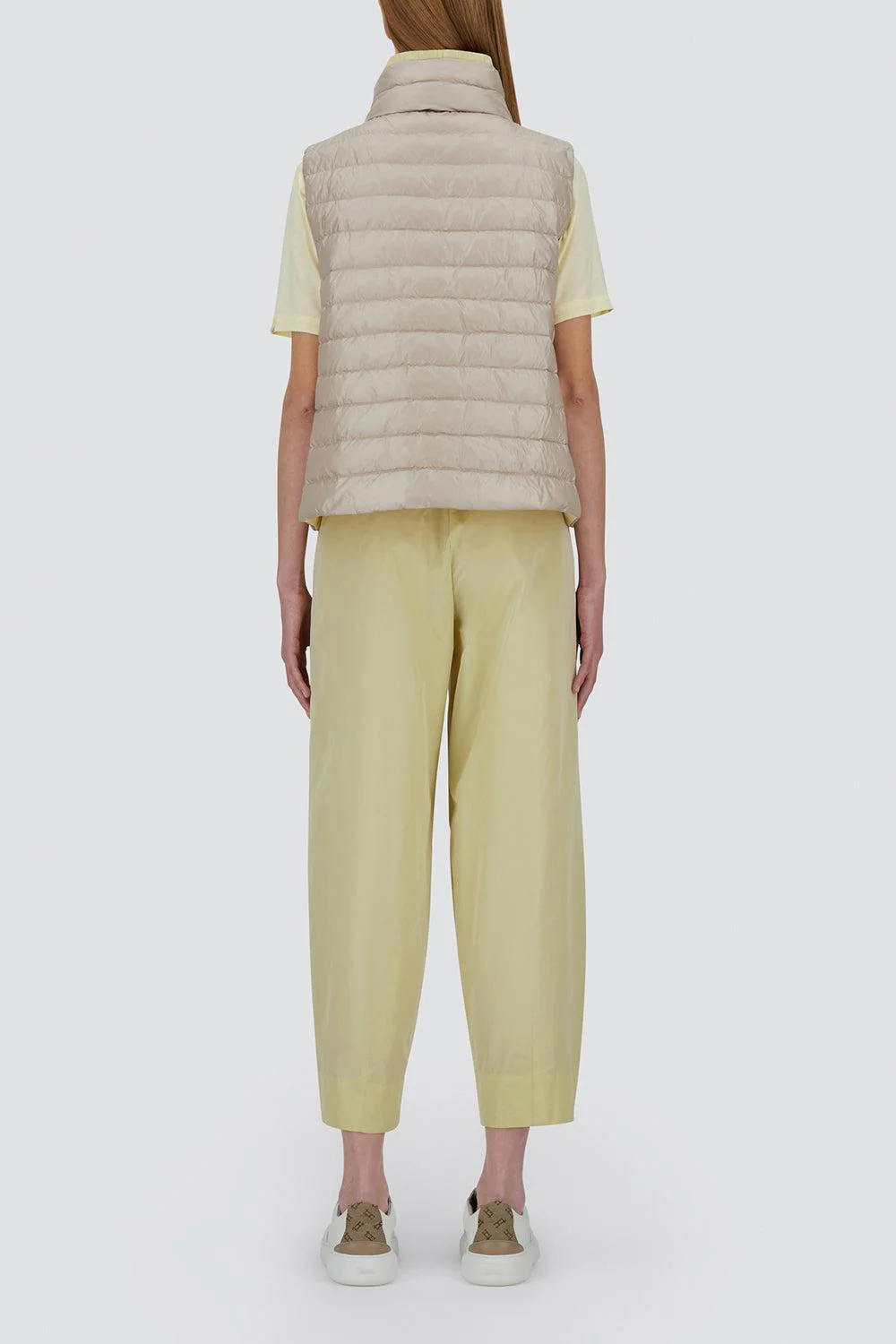 Ultralight Reversible Vest - Lemon Champagne - Image 7