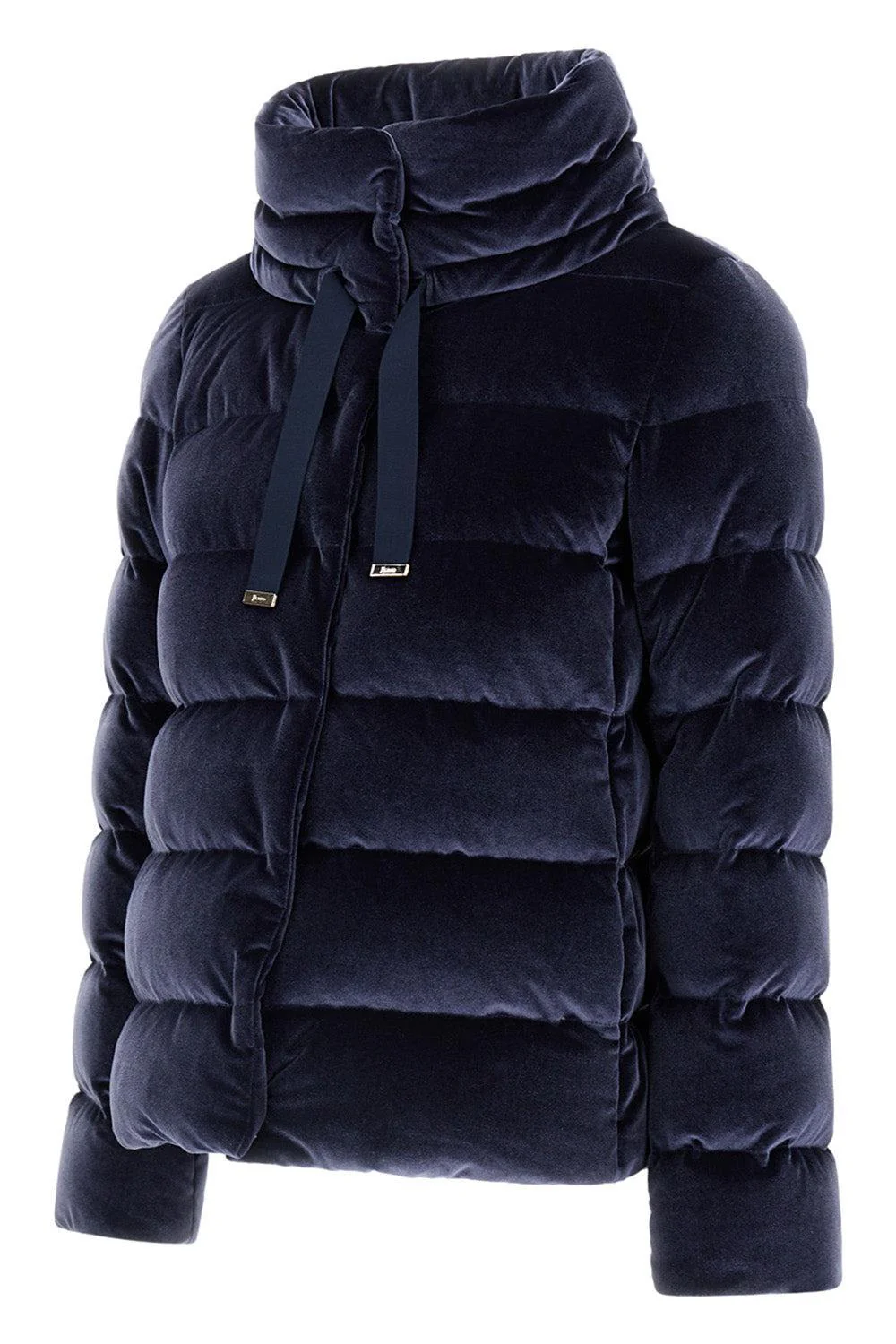 Velvet Quilted Short Jacket - Image 6