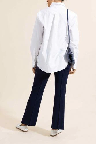 Tonal Stripe Kick Pant - Dark Navy - Image 4