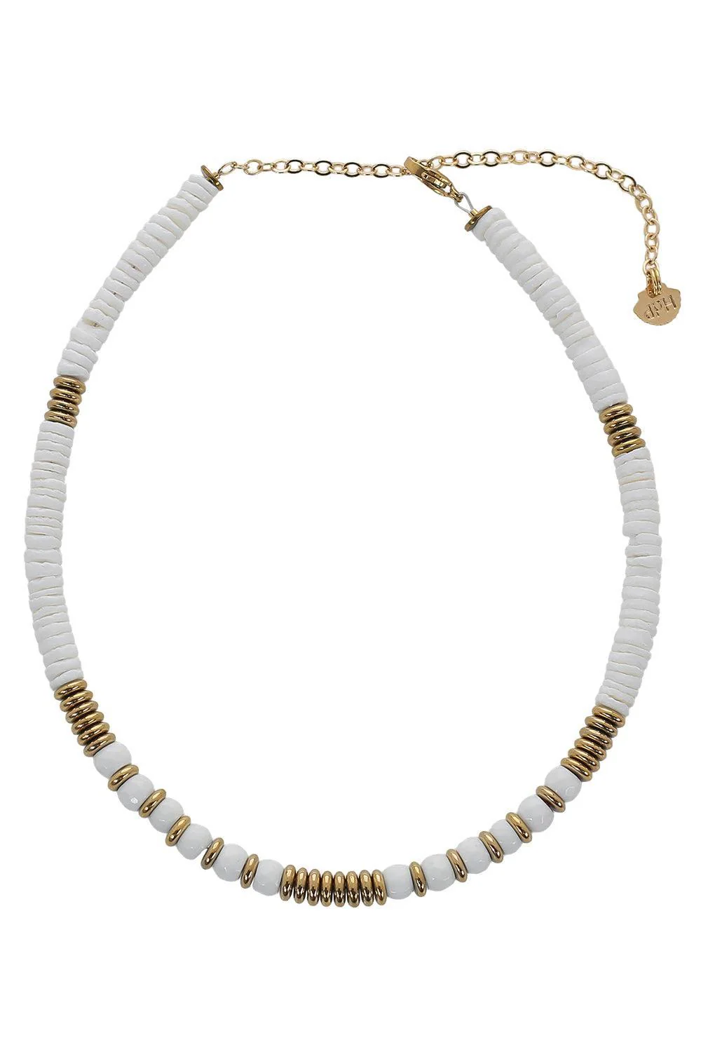 Bianca Shell Agate Necklace