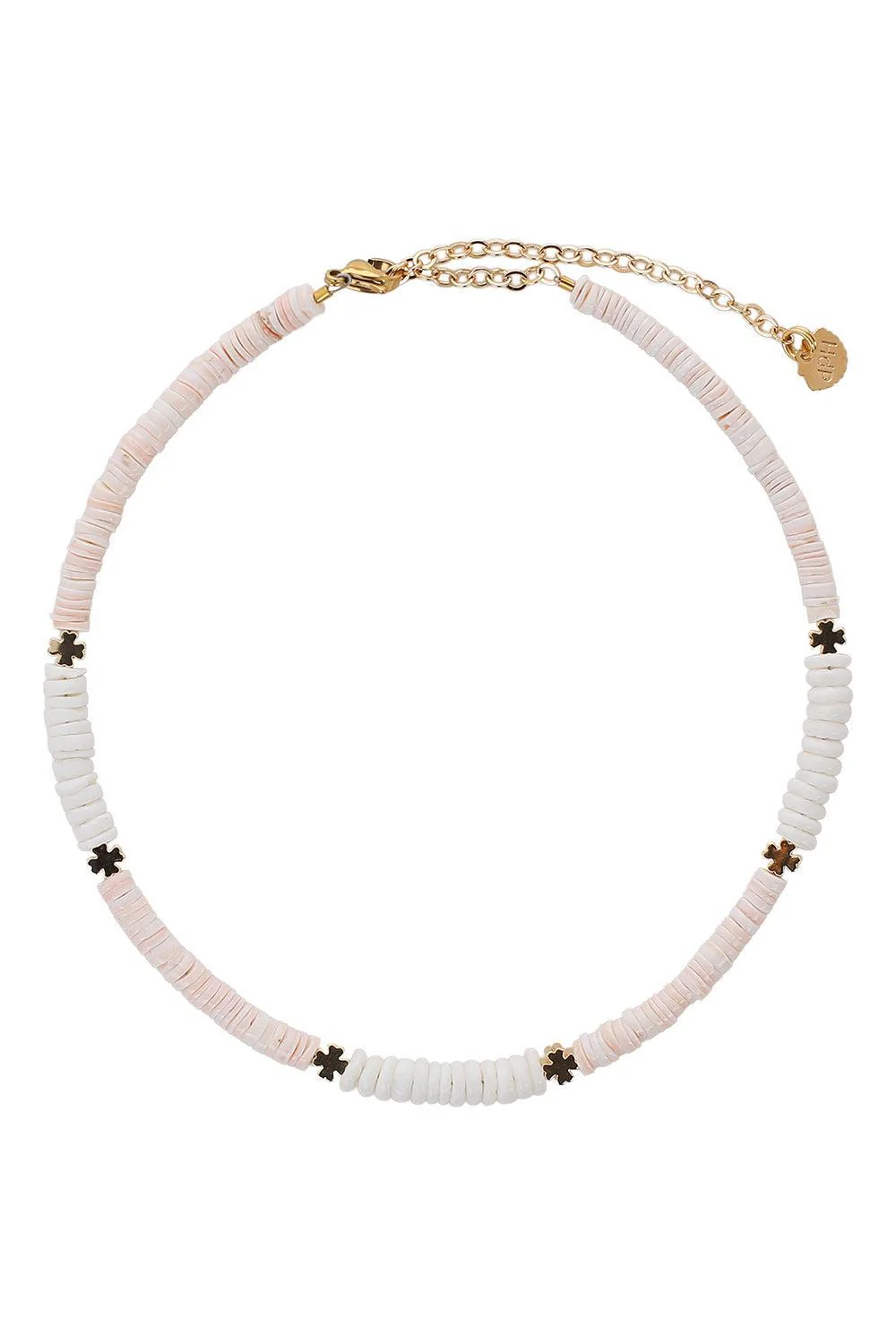 Blush Bianca Clovers Necklace