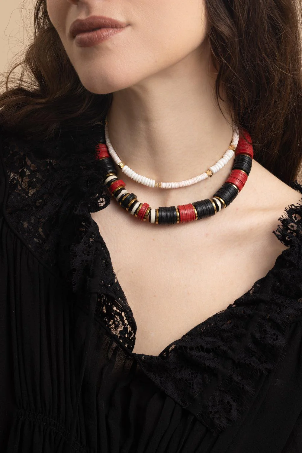 Blush Bianca Clovers Necklace - Image 4