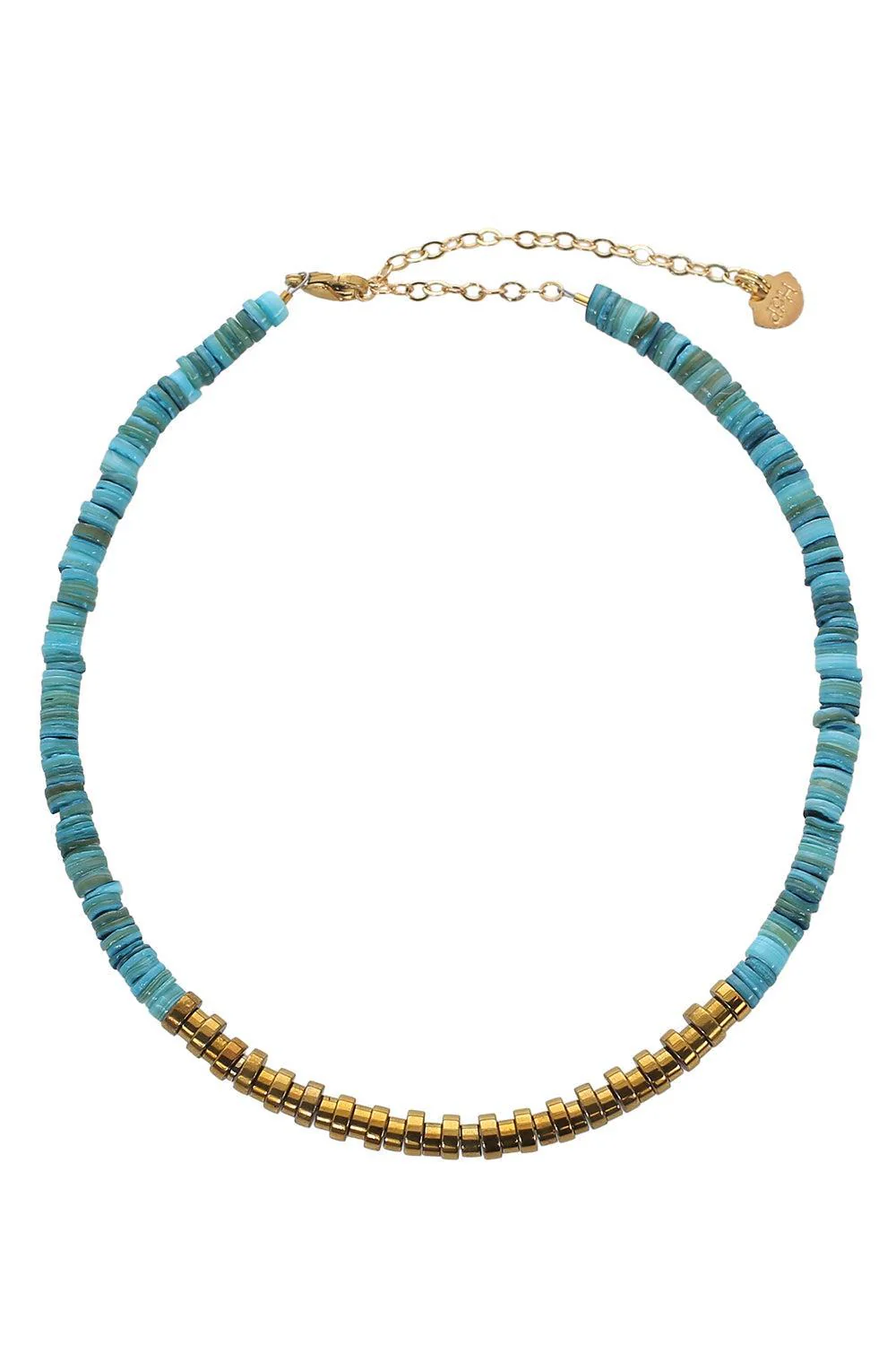 Turquoise Iris Prima Necklace