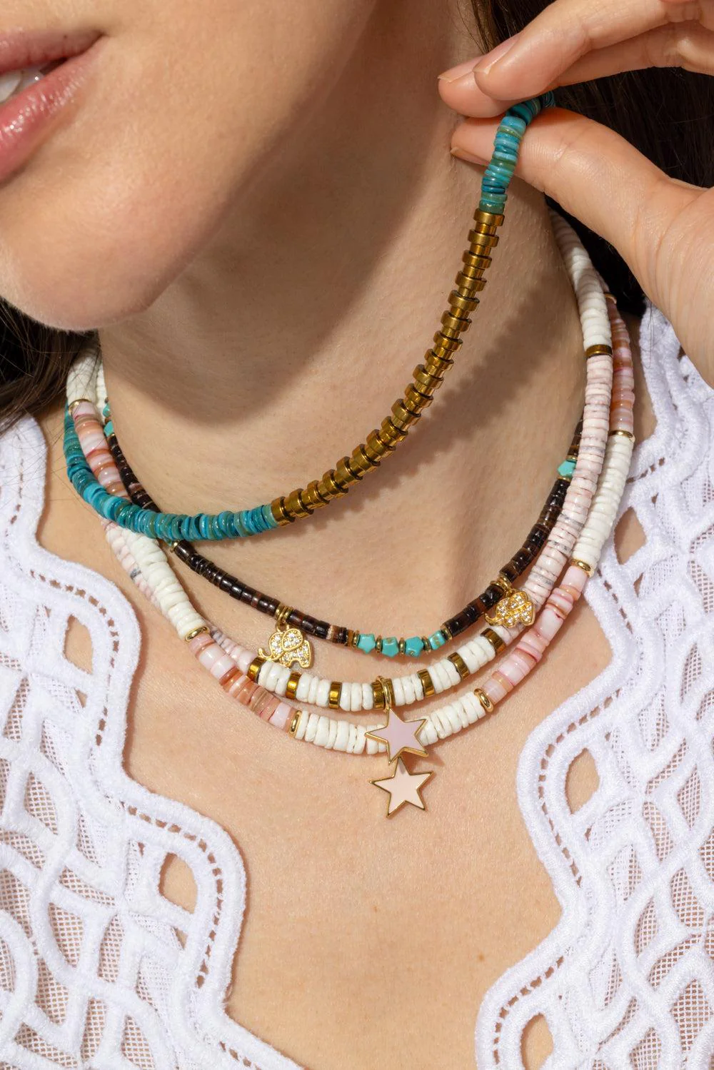 Turquoise Iris Prima Necklace - Image 3