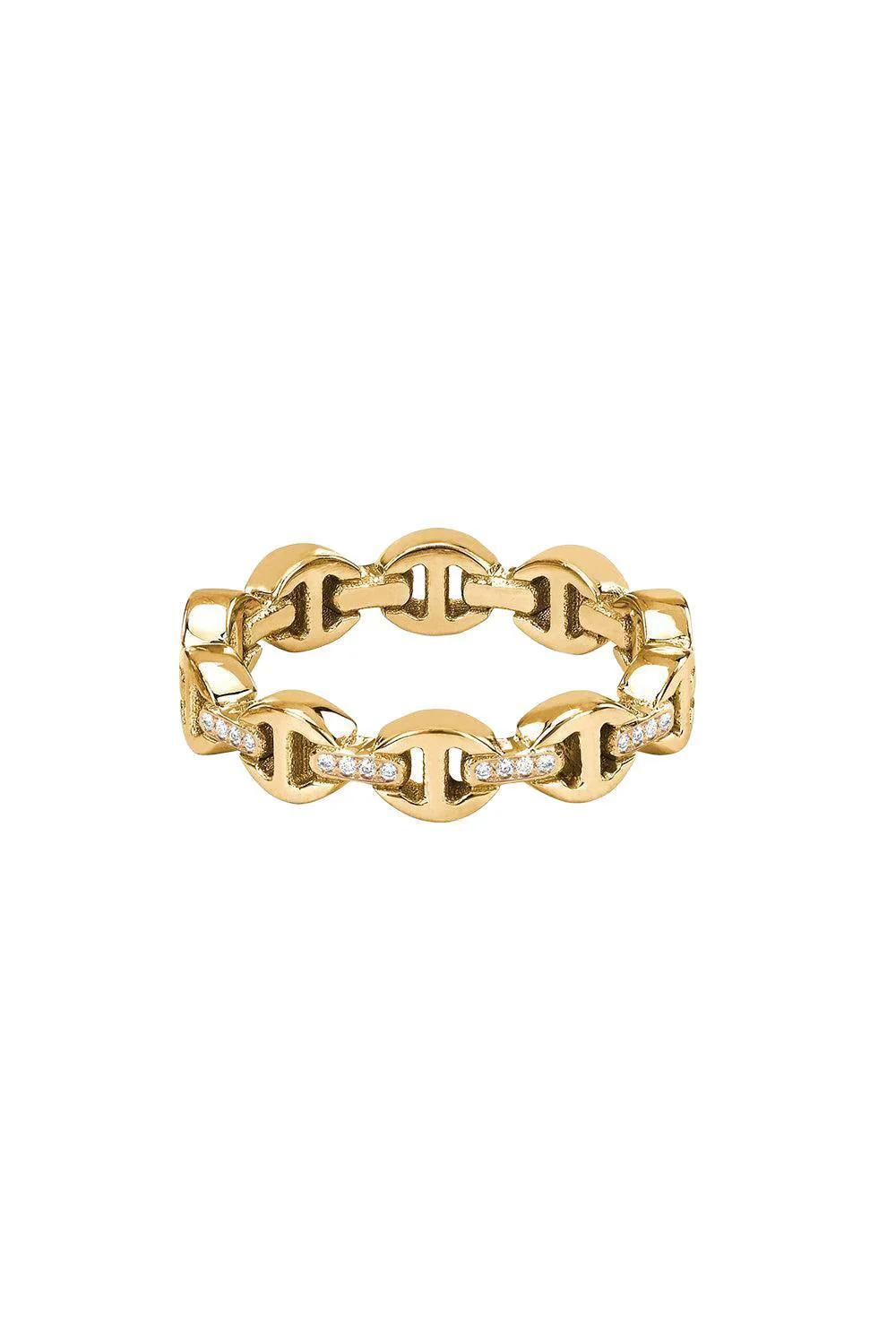 Micro III Diamond Bridge Ring